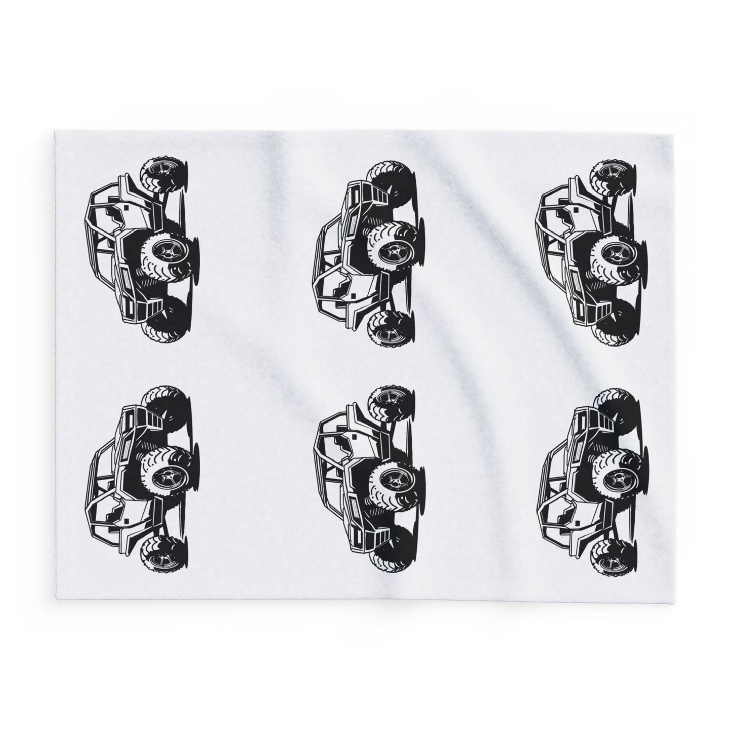 Off The Beaten Path Side By Side Arctic Fleece Blanket