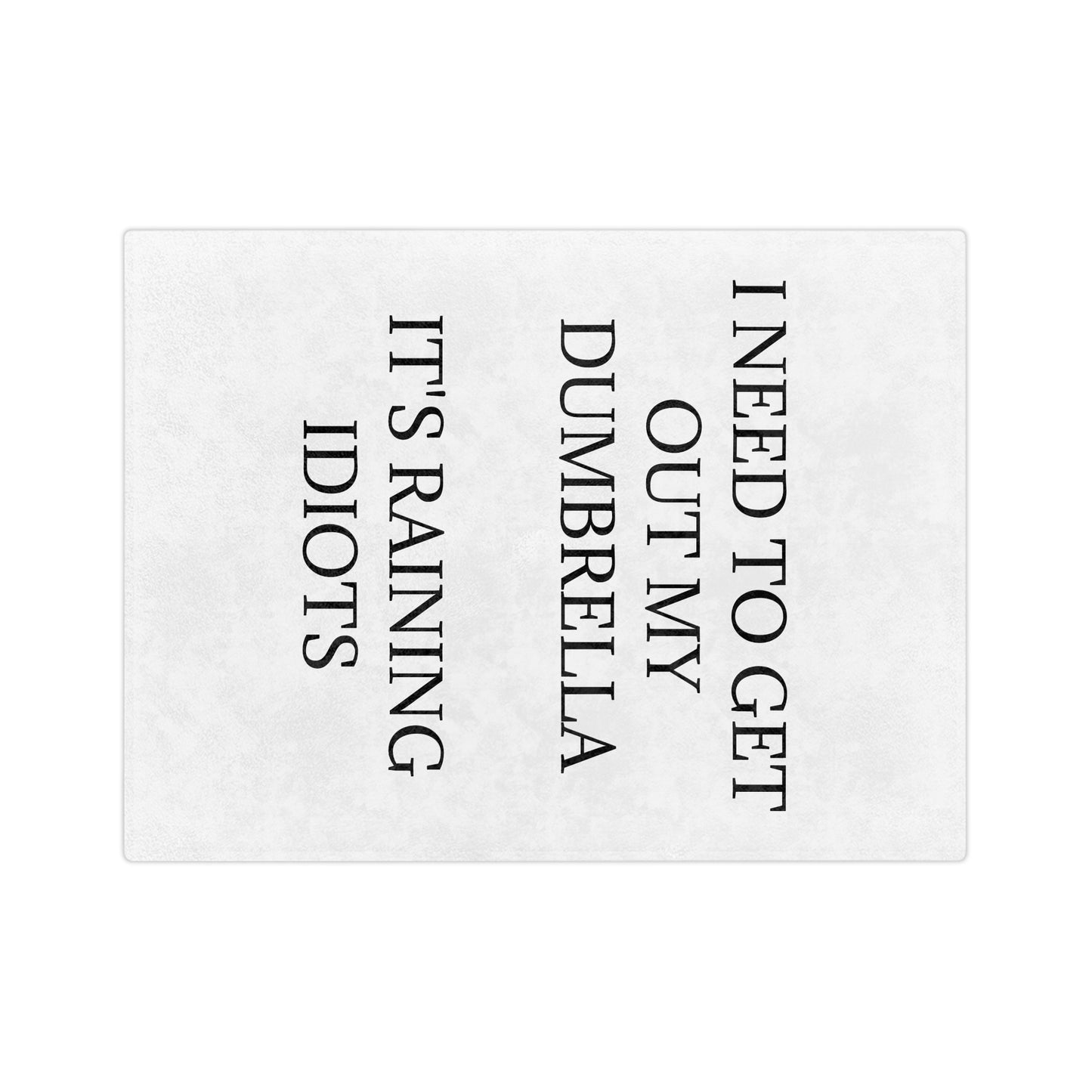 Dumbrella Velveteen Microfiber Blanket