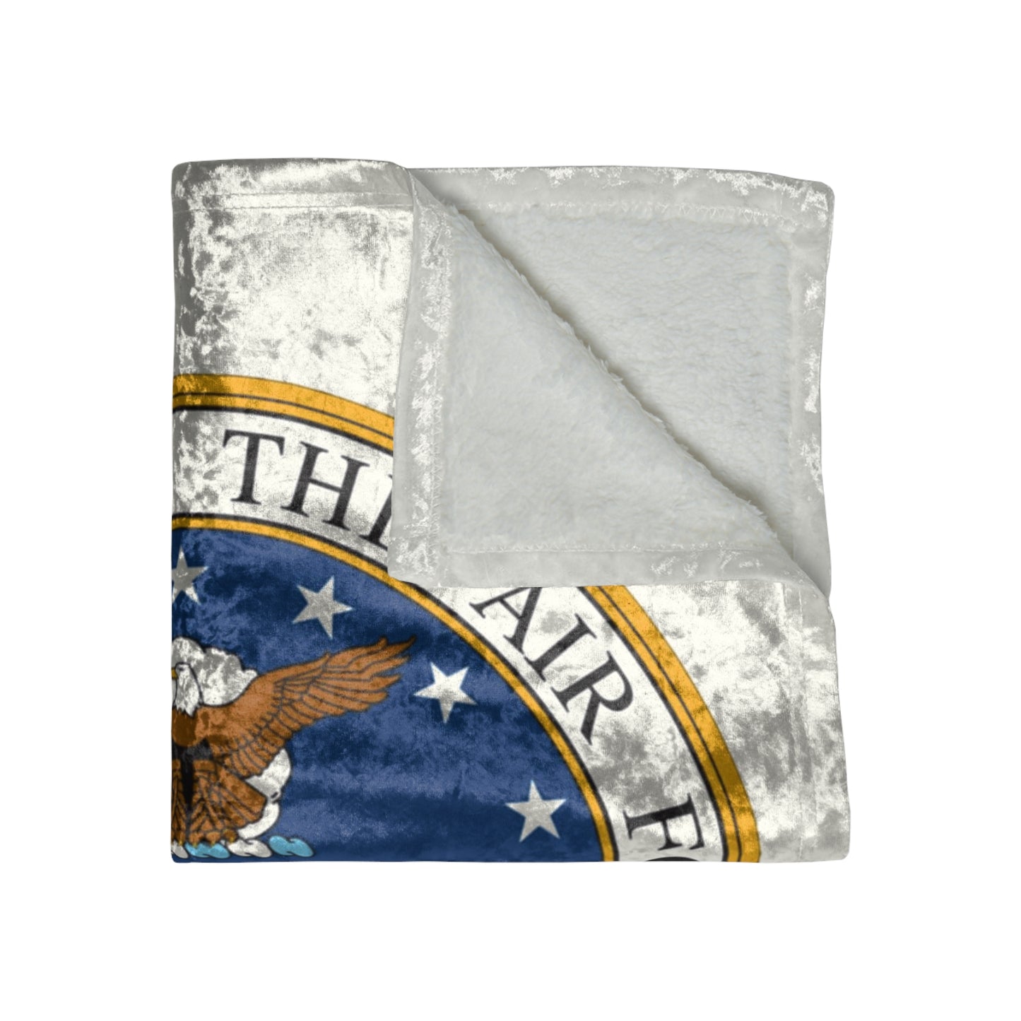 US Air Force Crushed Velvet Blanket