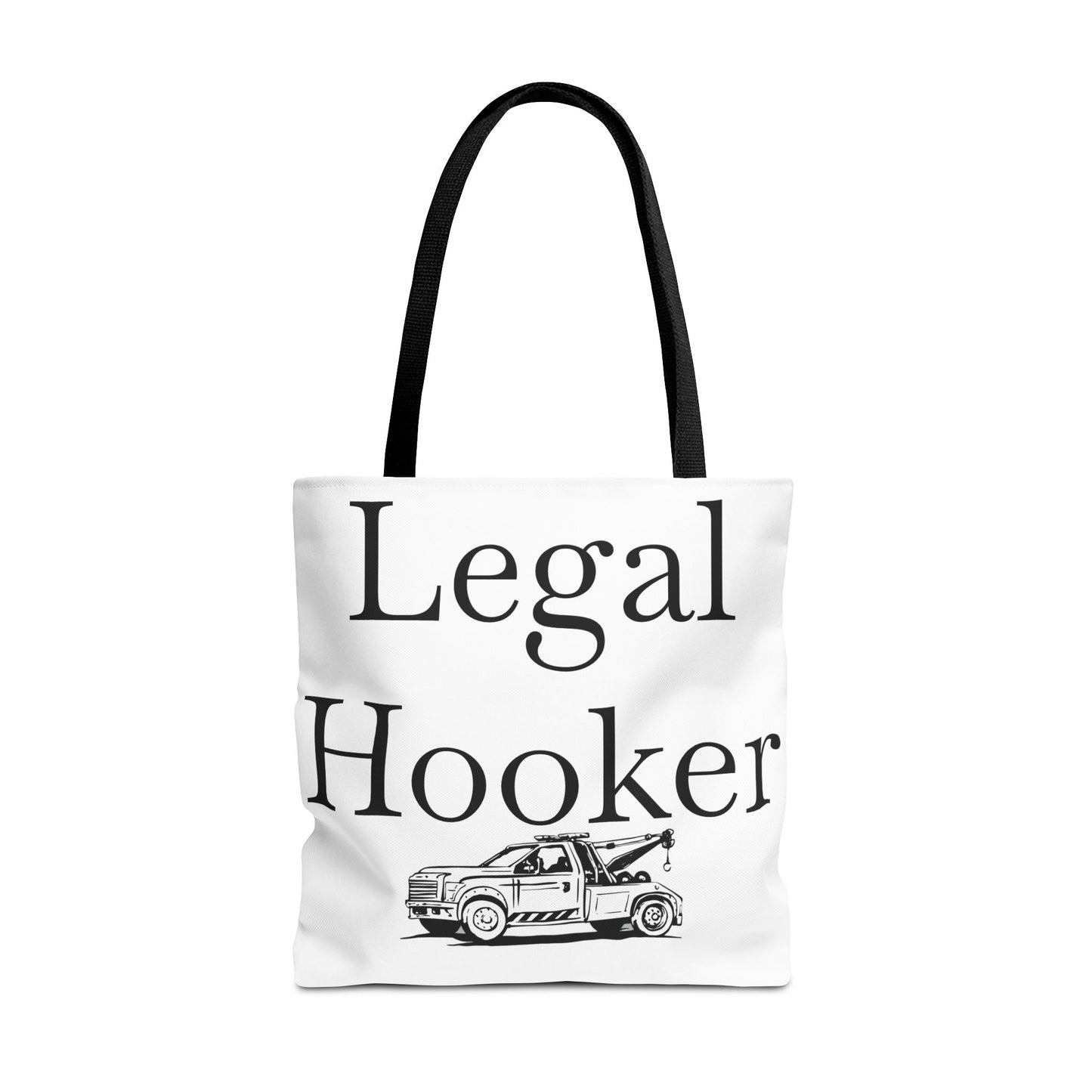 Legal H**ker Wheel Lift Tow Truck Tote Bag