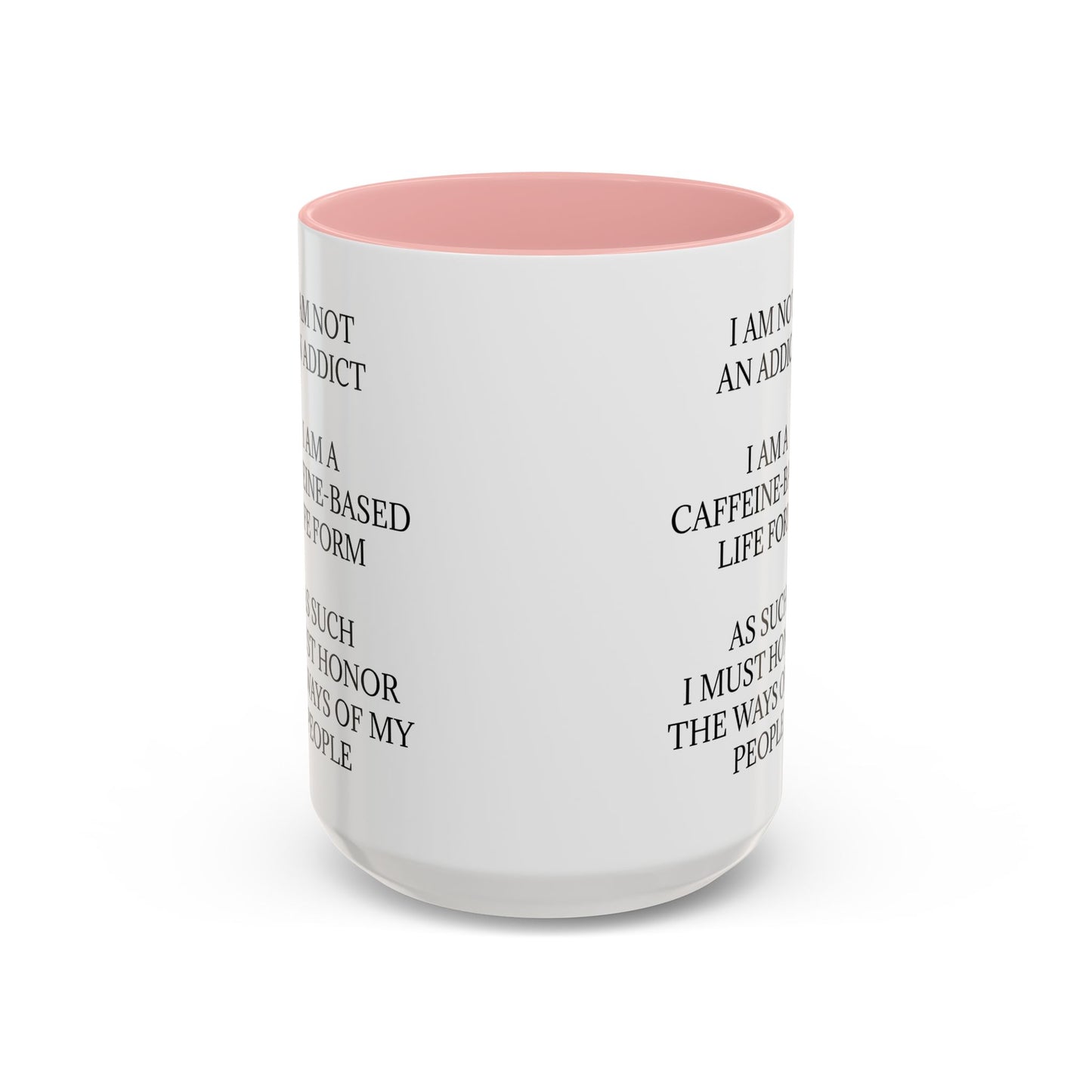 Not An Addict 2-Tone Coffee Mug