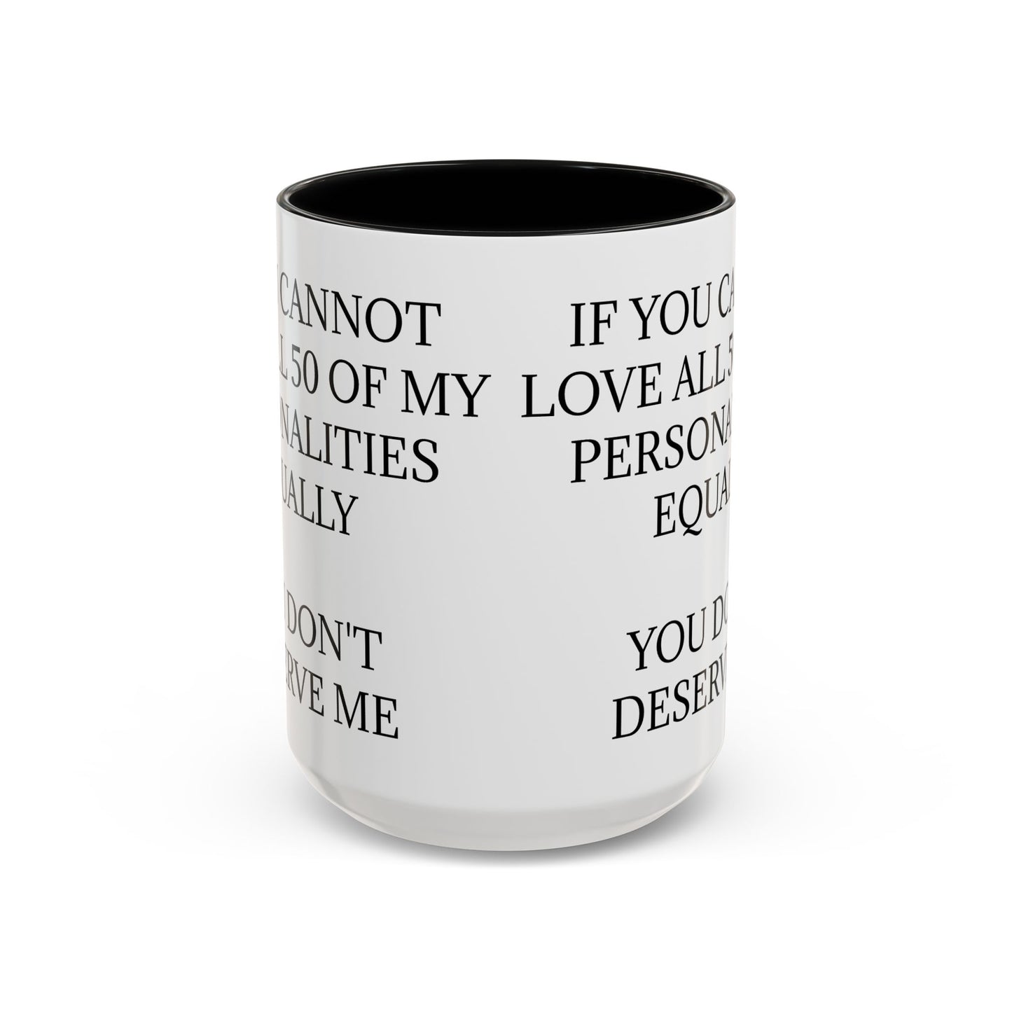 50 Personalities 2-Tone Coffee Mug