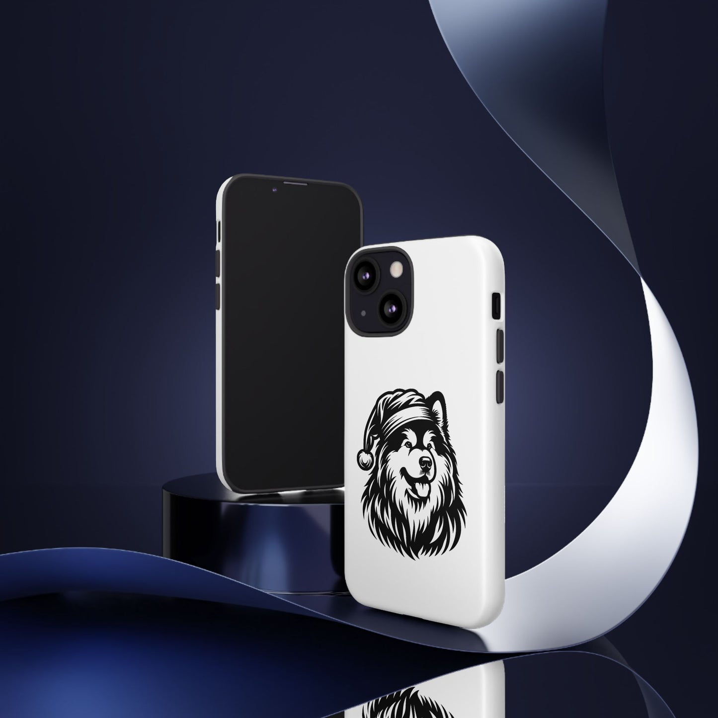 Santa Paws Malamute iPhone Case