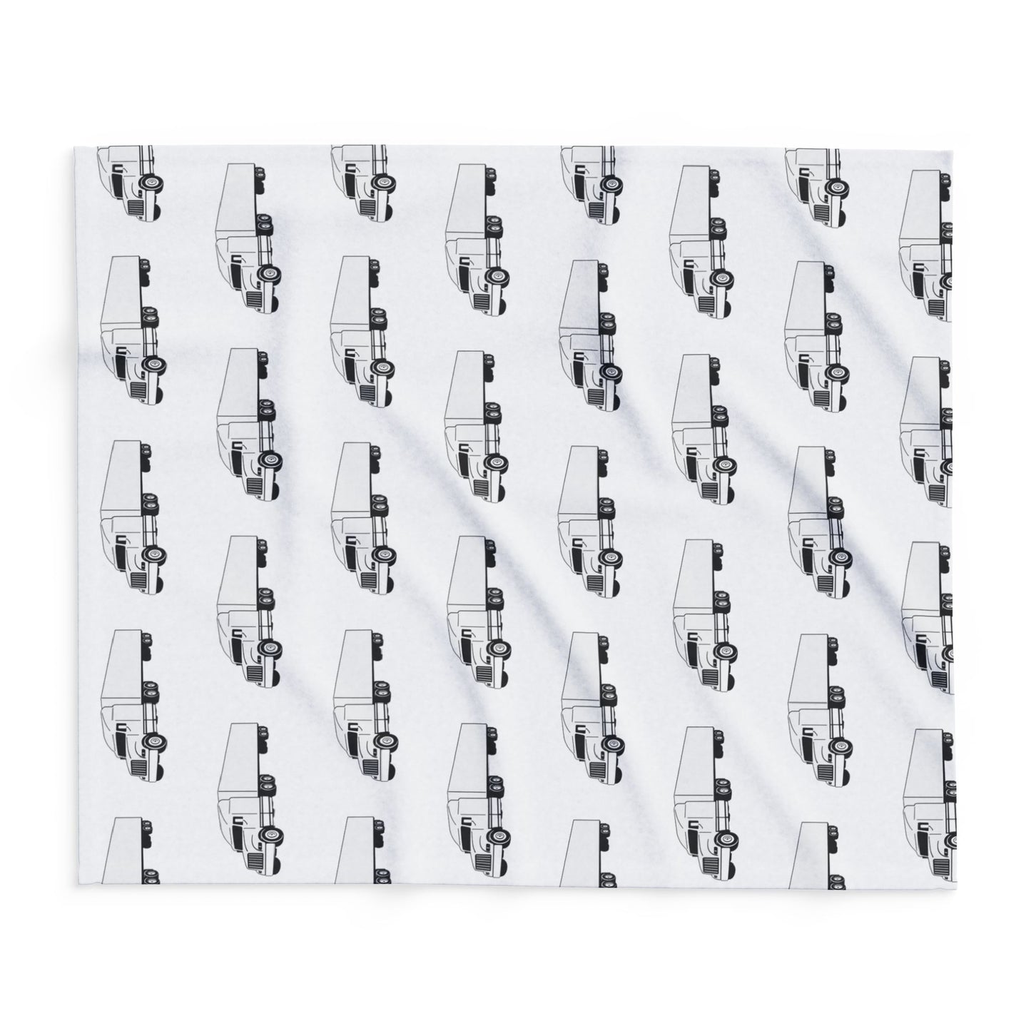 Semi Truck Arctic Fleece Blanket