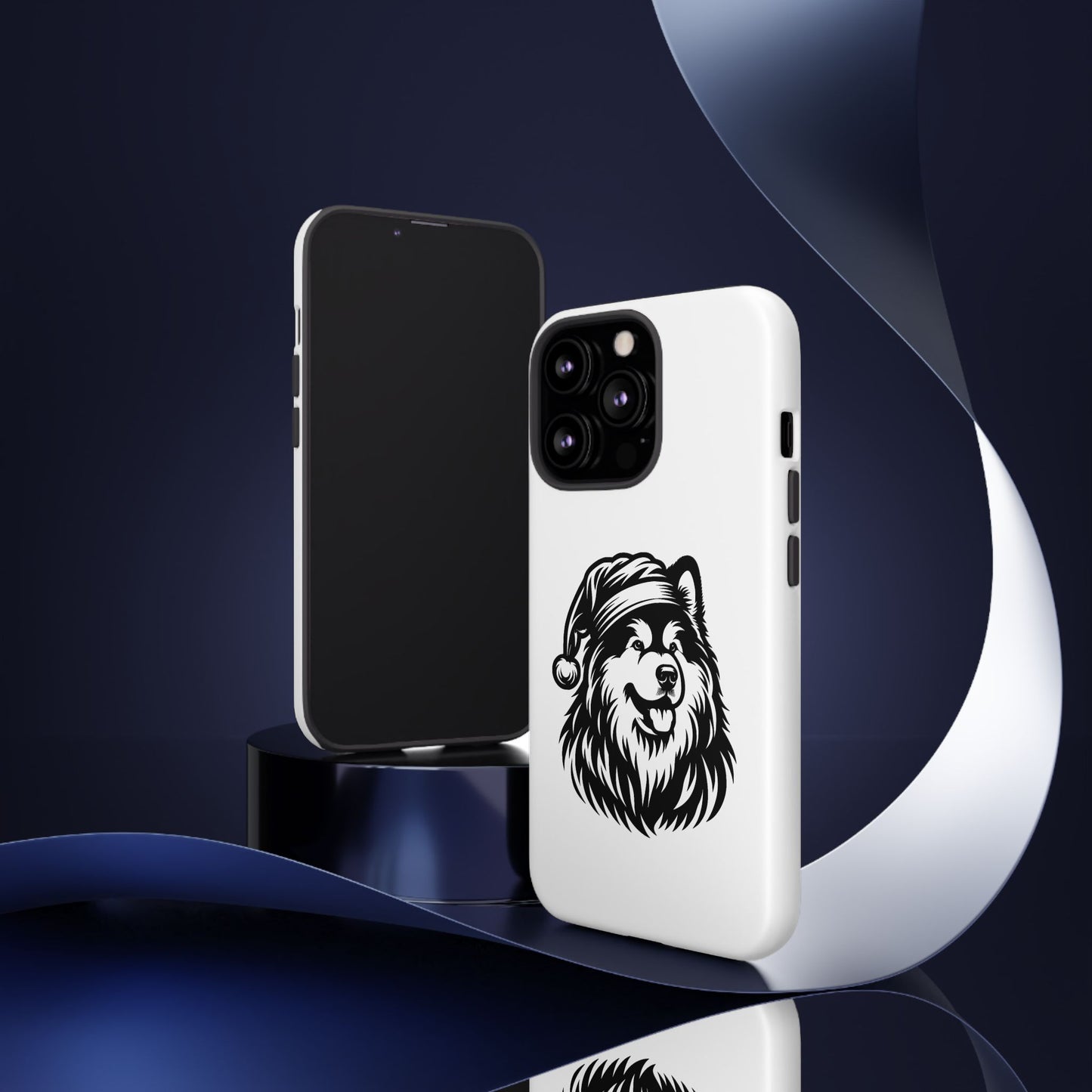 Santa Paws Malamute iPhone Case