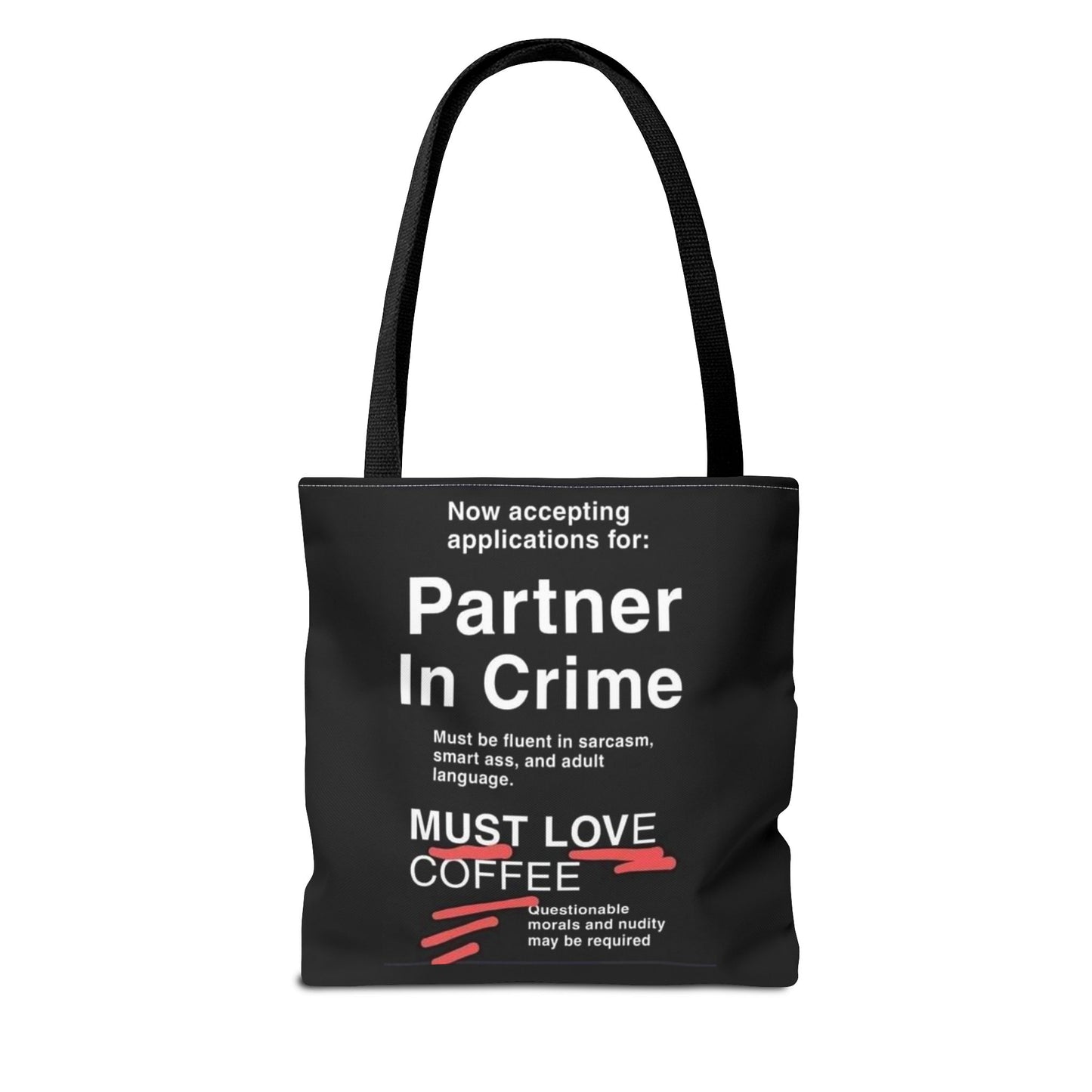Partner In Crime Tote Bag