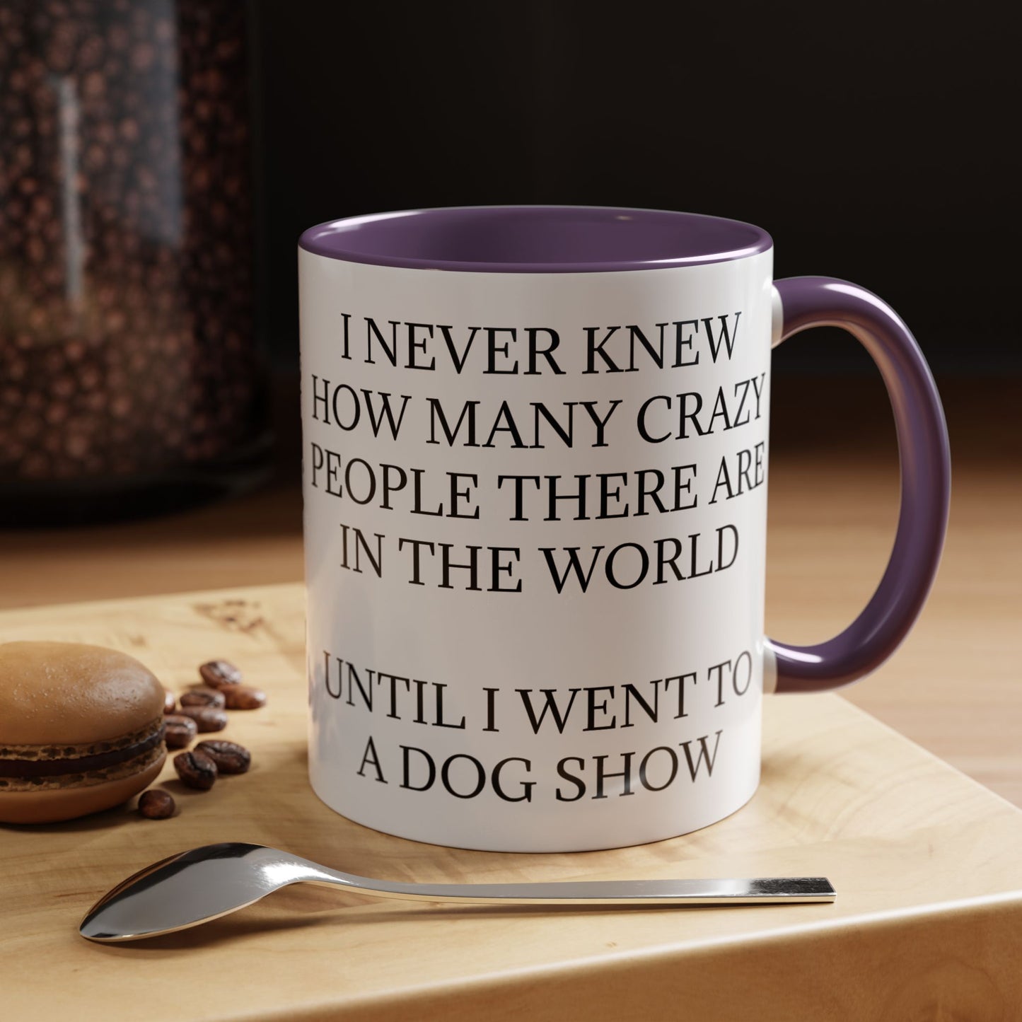 Never Knew 2-Tone Coffee Mug