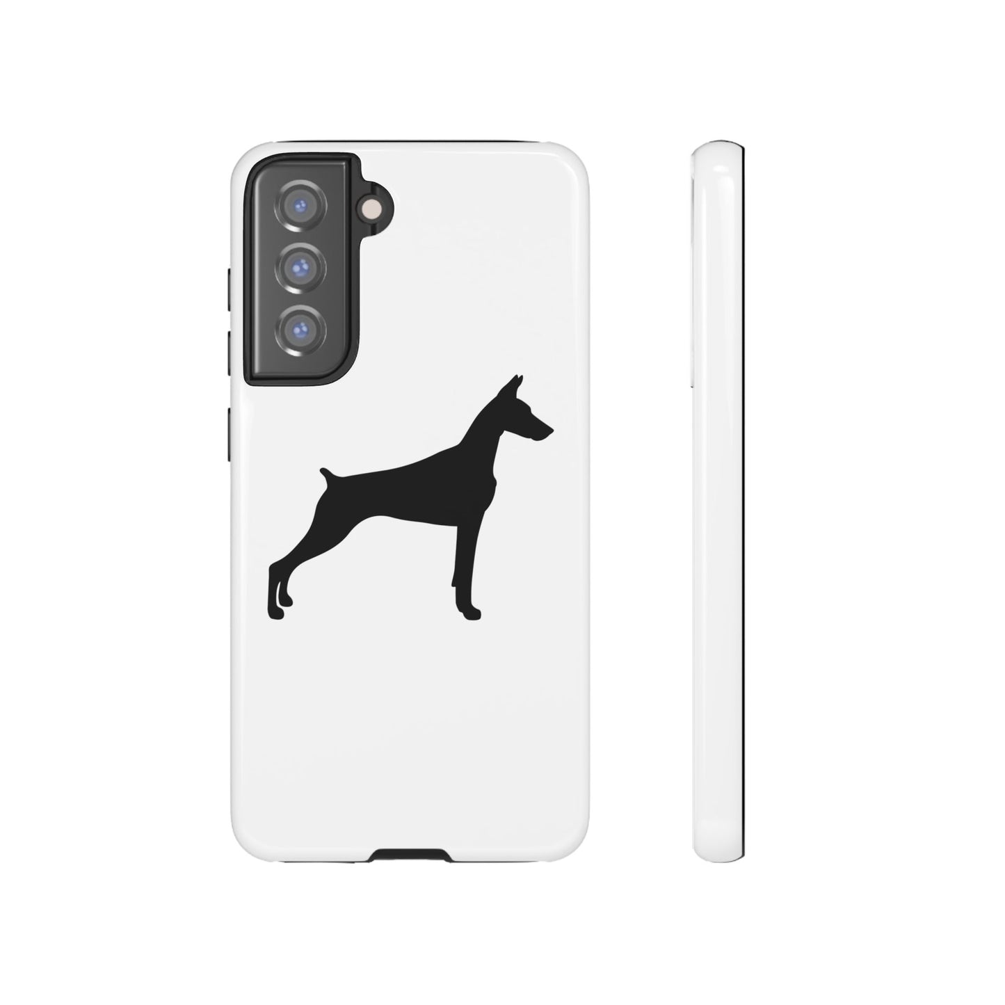 Doberman Silhouette Samsung Case