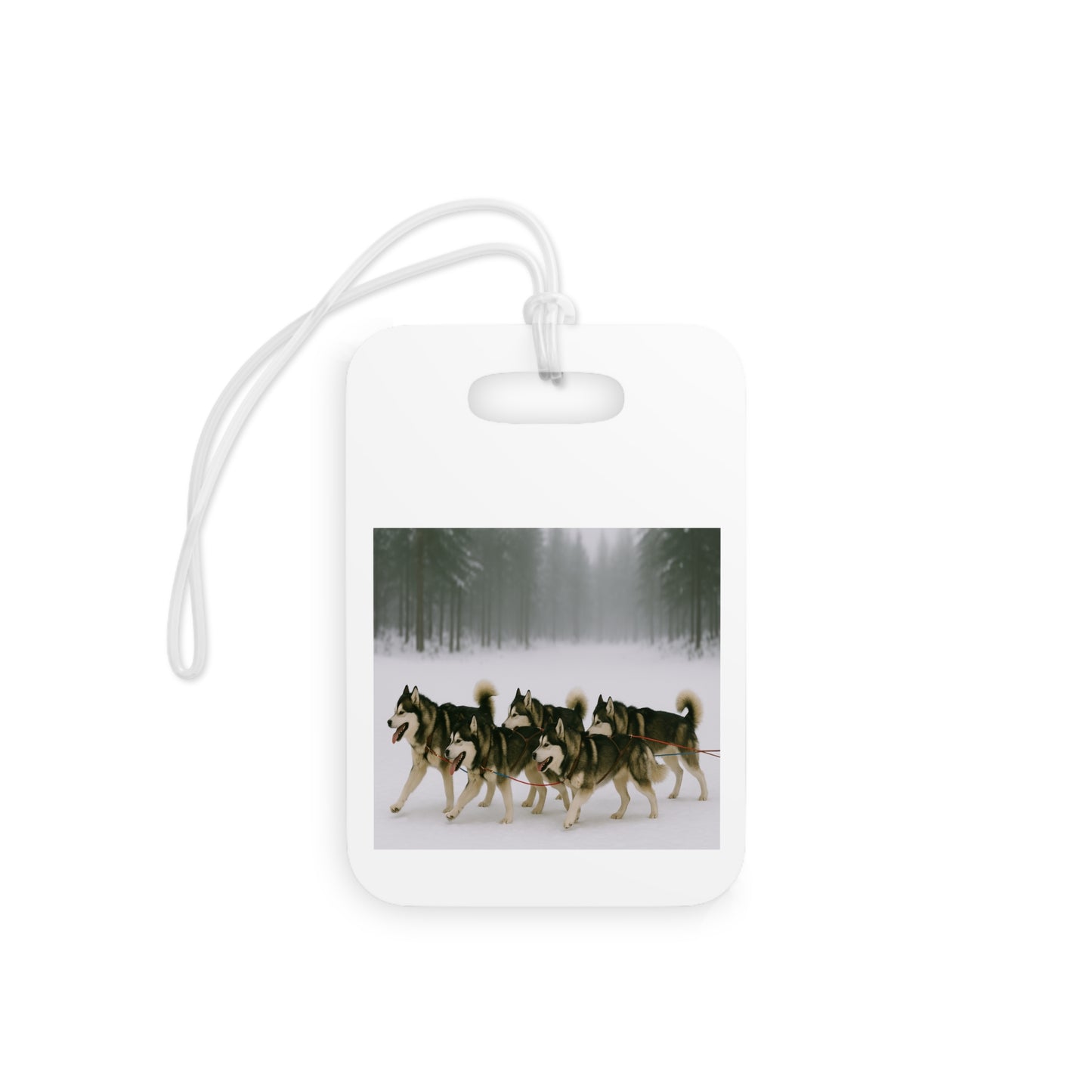 Mush On Luggage Tag