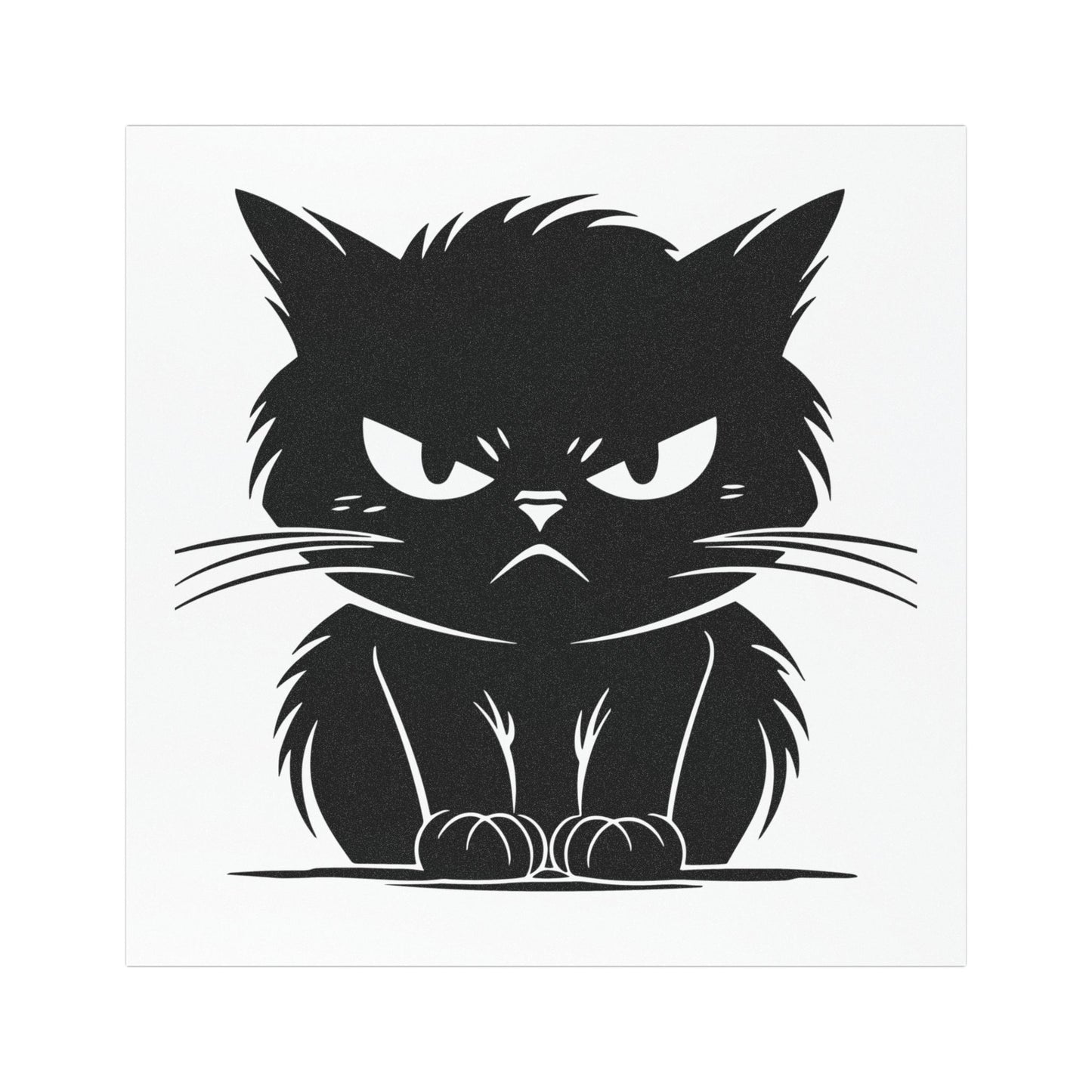 Angry Cat Indoor/Outdoor Magnet