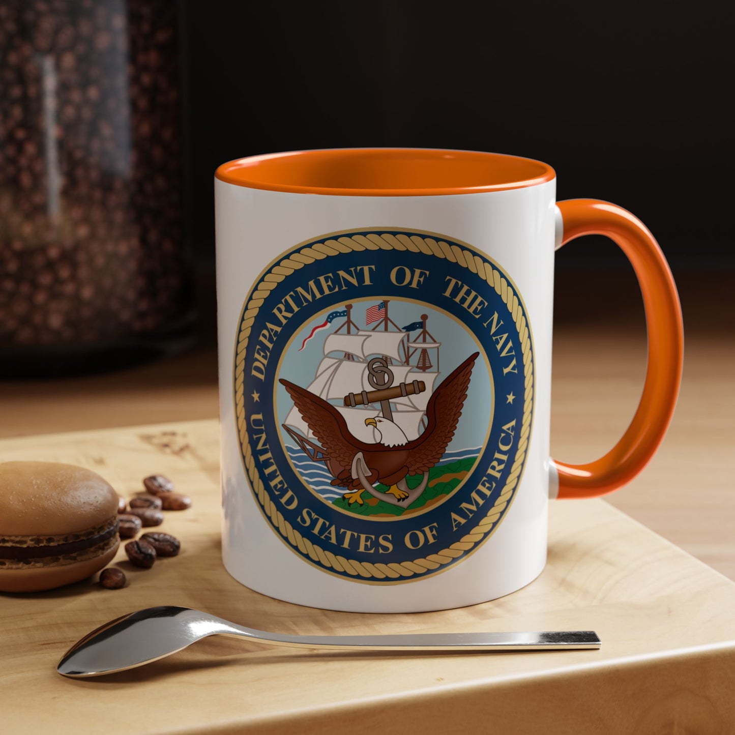 US Navy 2-Tone Coffee Mug