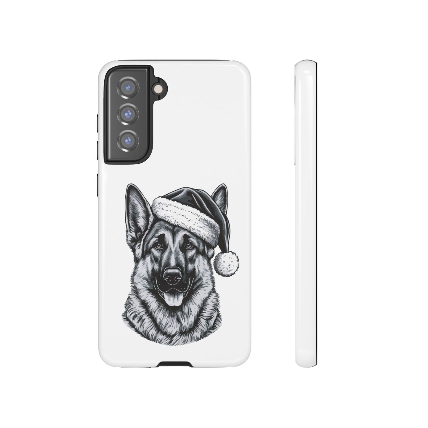 Santa Paws German Shepherd Samsung Case