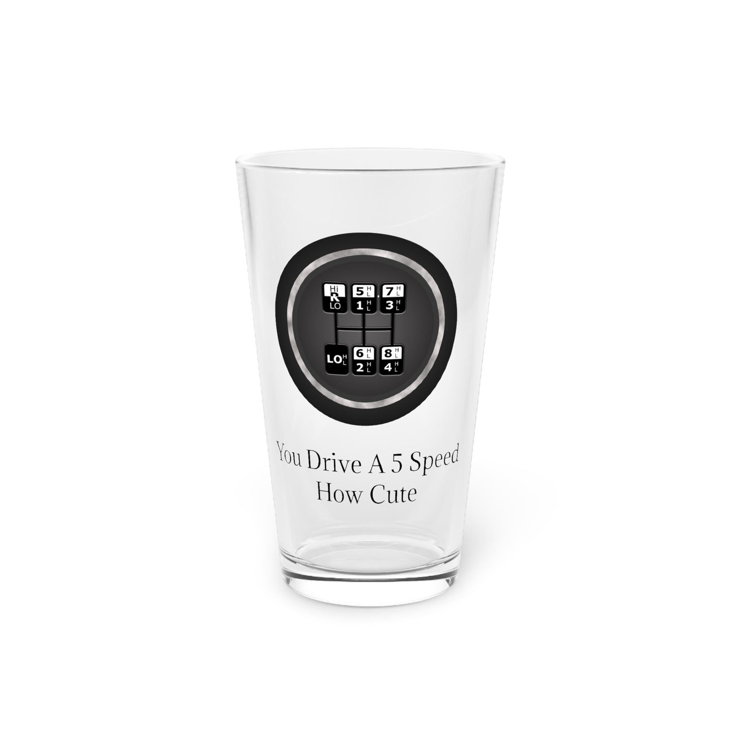 5 Speed How Cute Drinking Glass