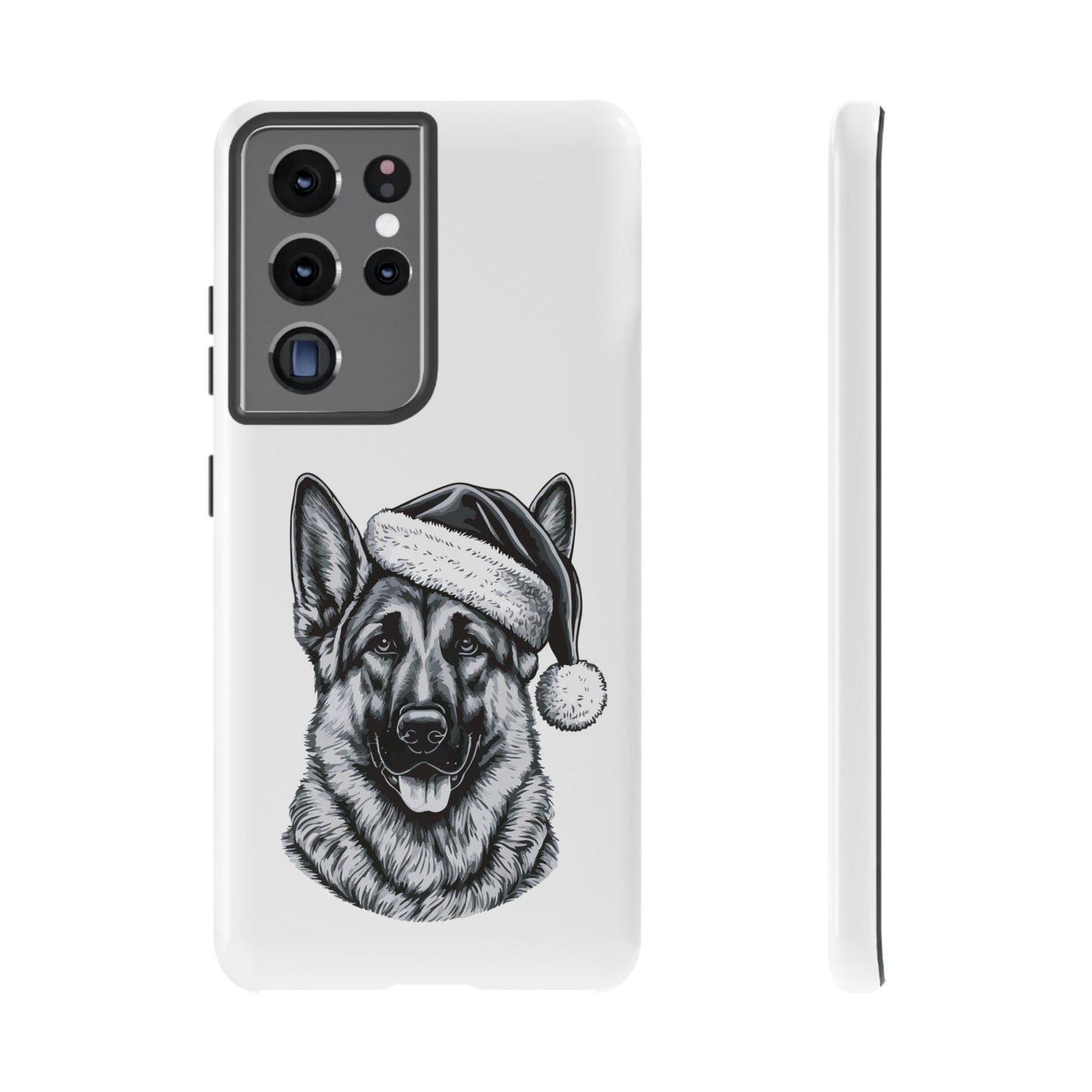 Santa Paws German Shepherd Samsung Case