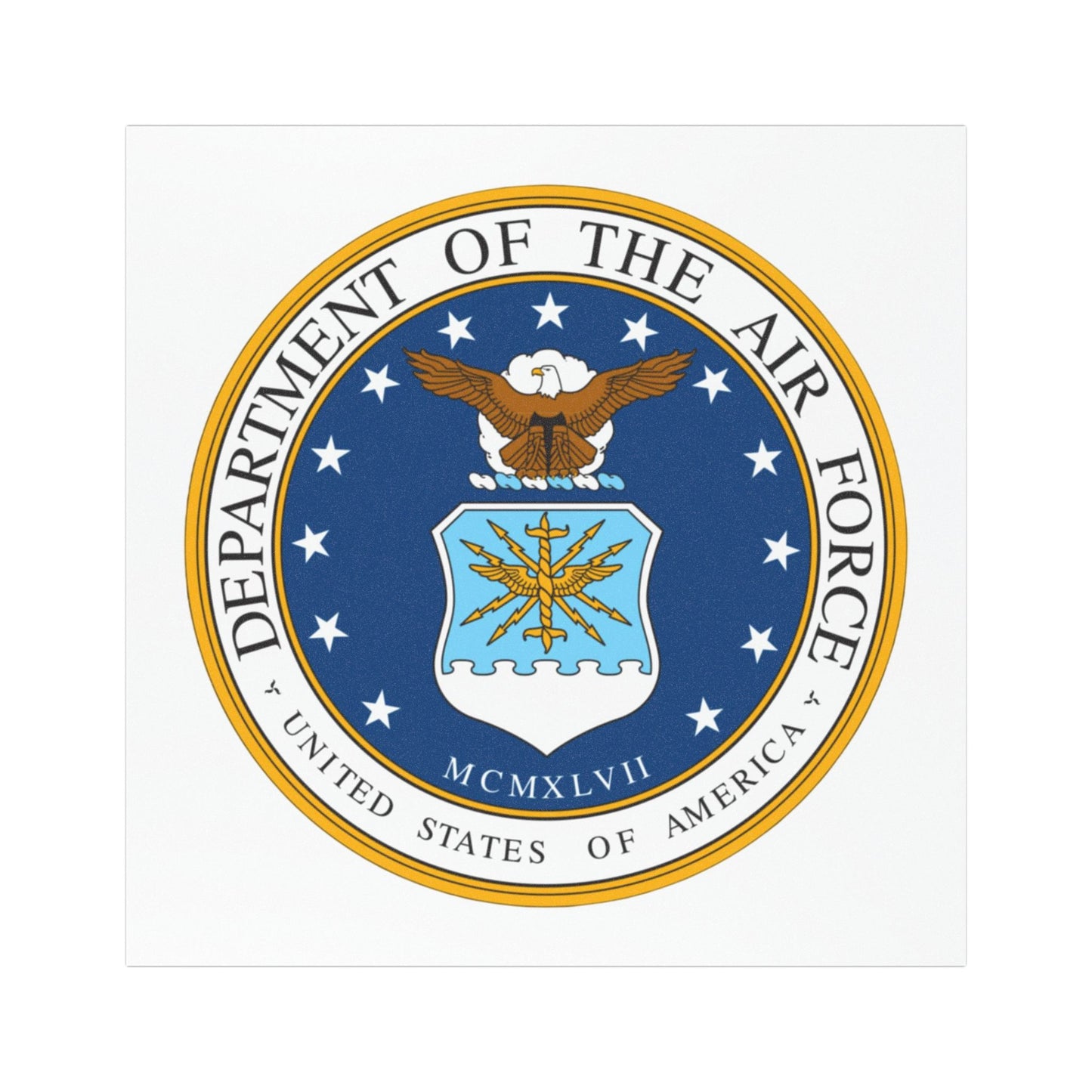 US Air Force Indoor/Outdoor Magnet