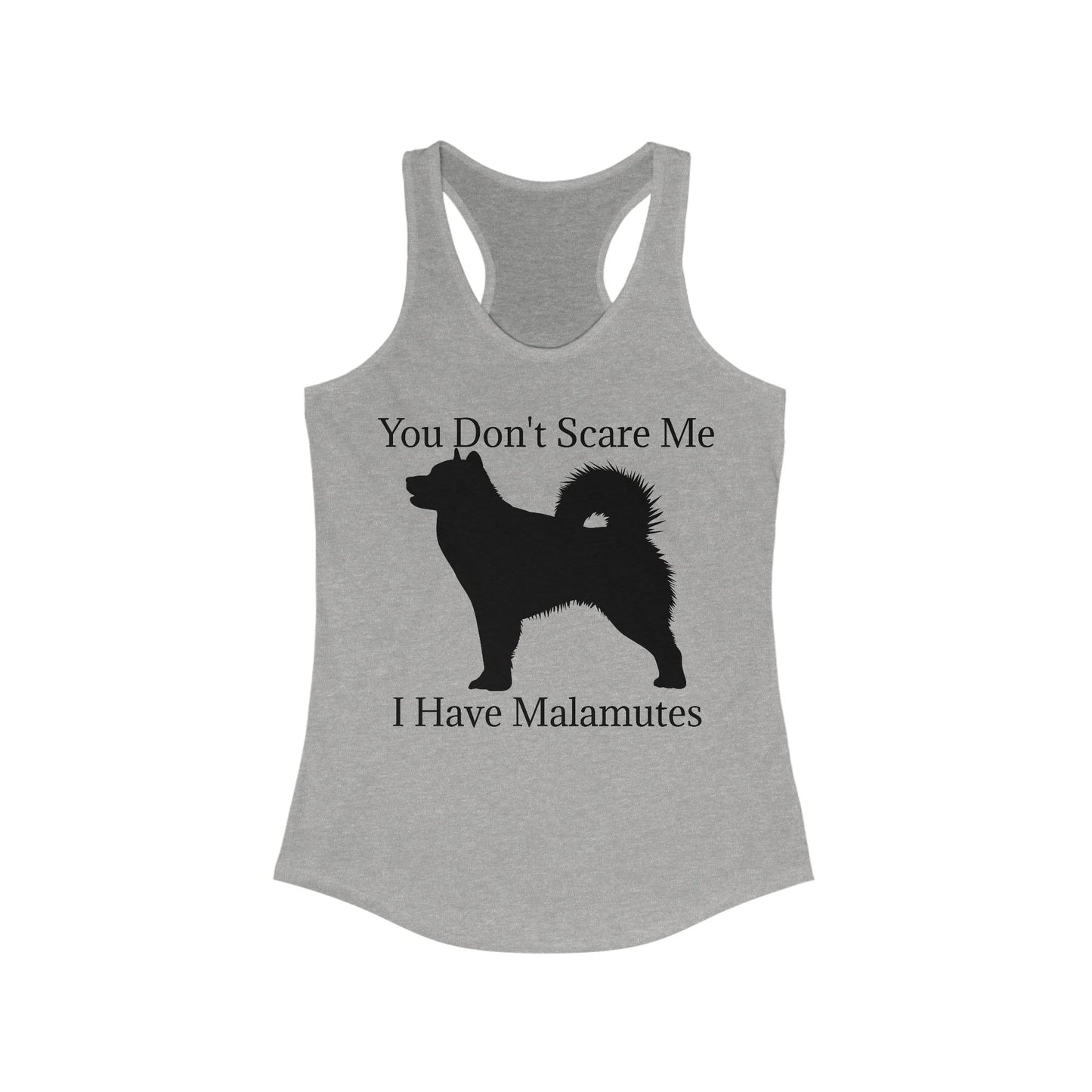You Don't Scare Me Women's Racerback Tank