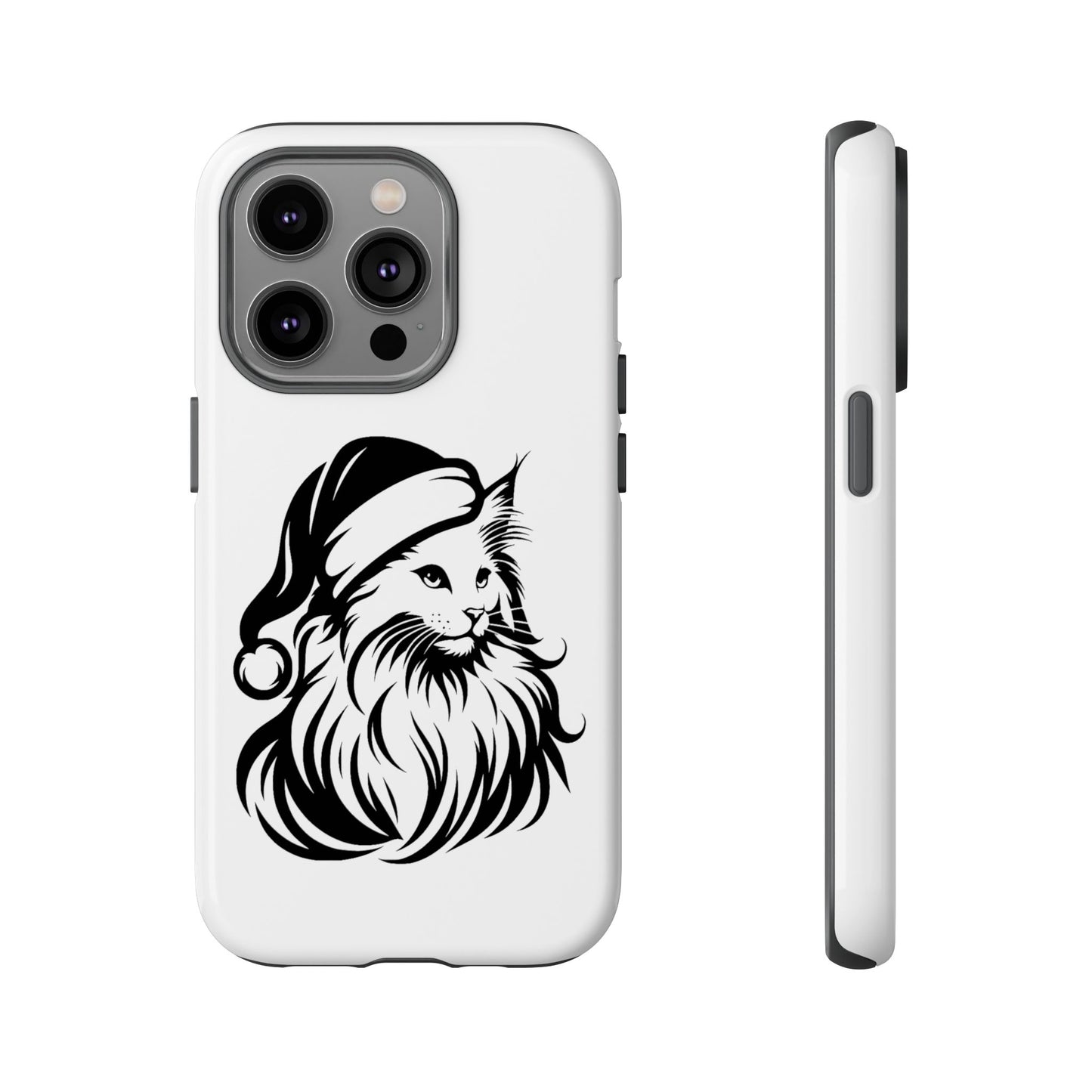 Santa Paws Cat iPhone Case