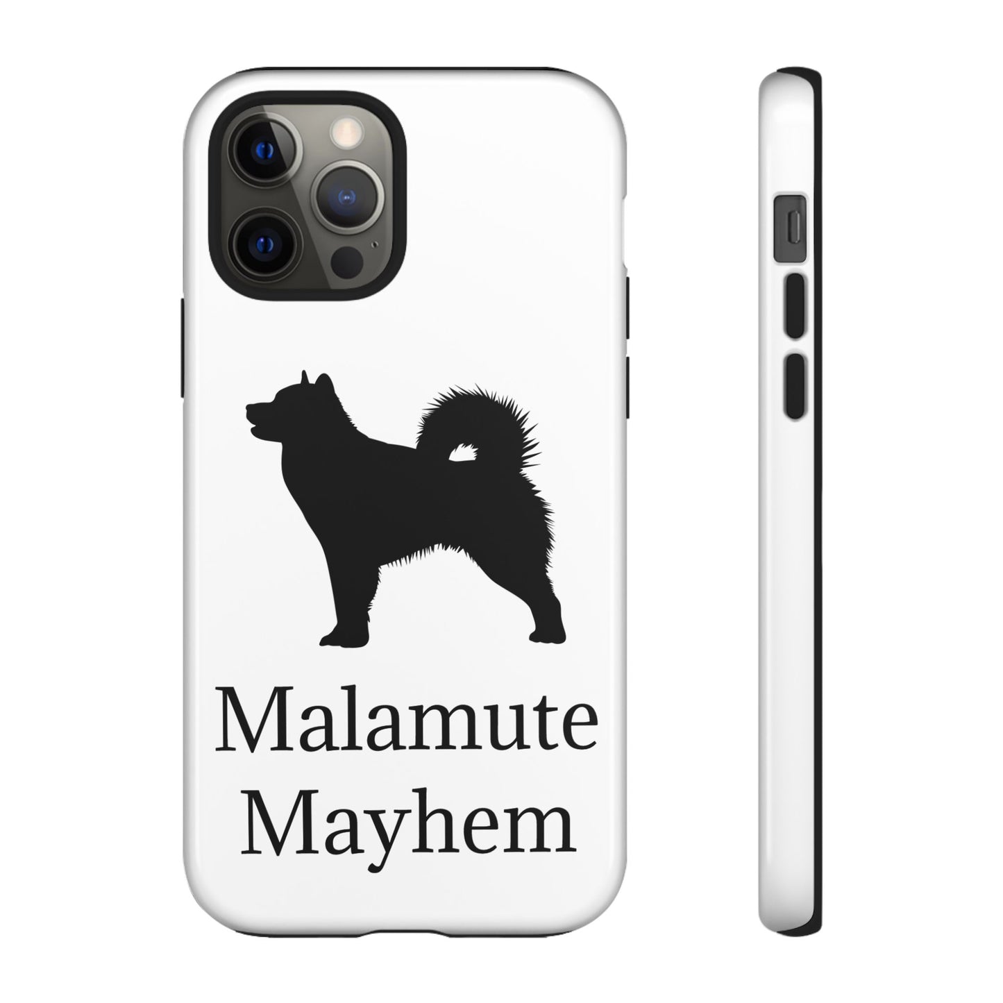 Malamute Mayhem iPhone Case