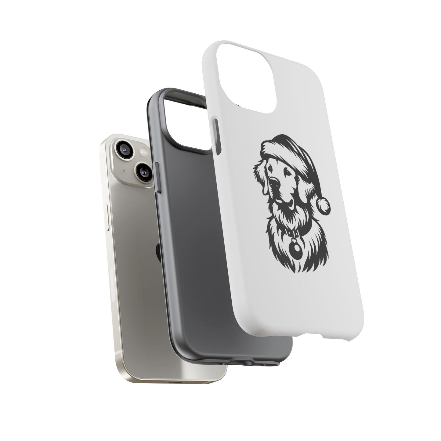 Santa Paws Golden iPhone Case