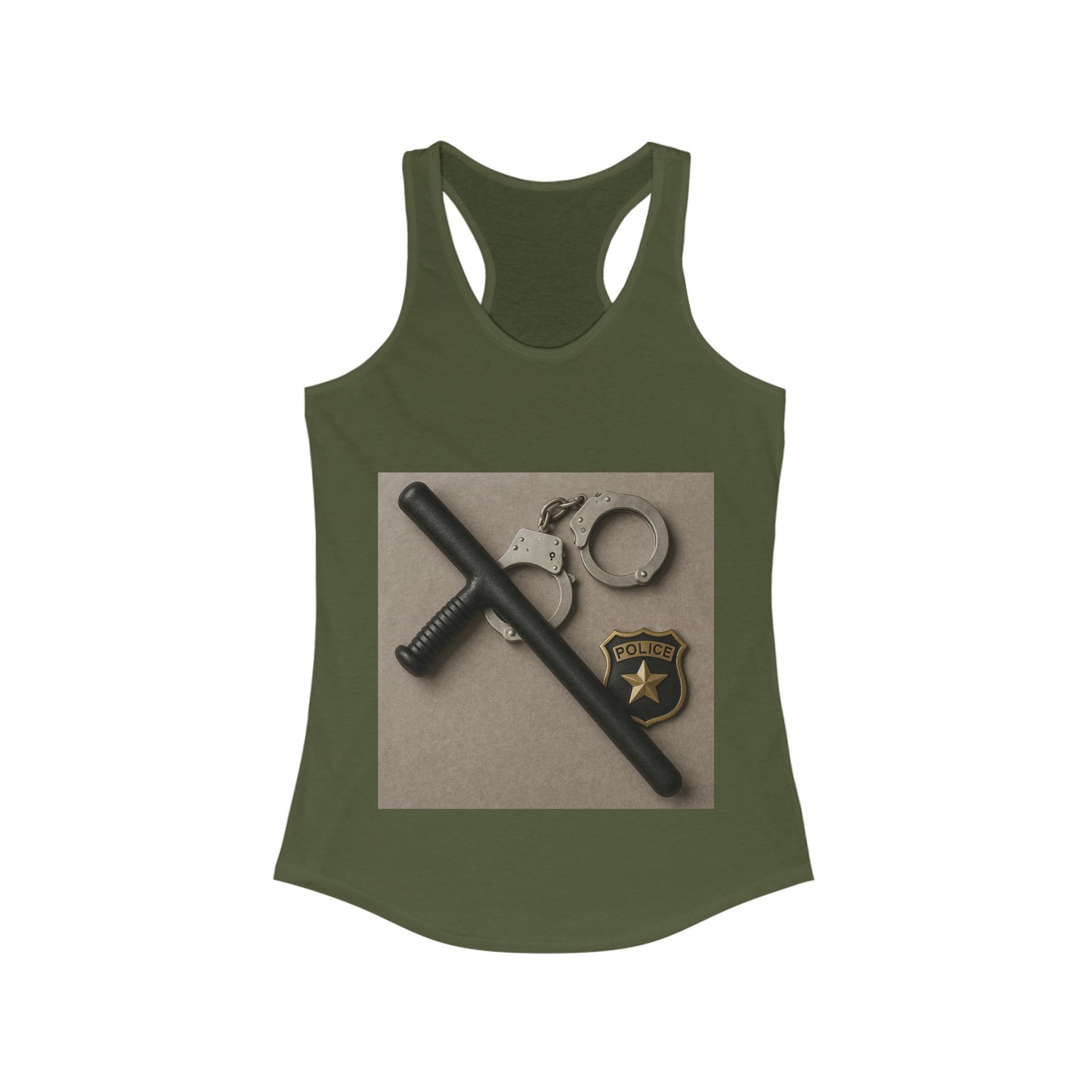 Law Enforcement Appreciation Women's Racerback Tank