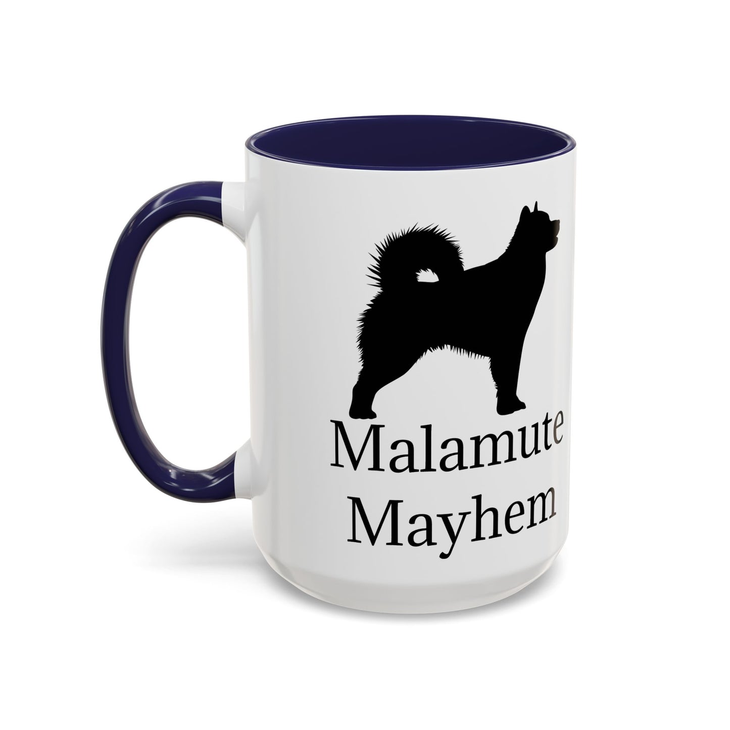 Malamute Mayhem 2-Tone Coffee Mug
