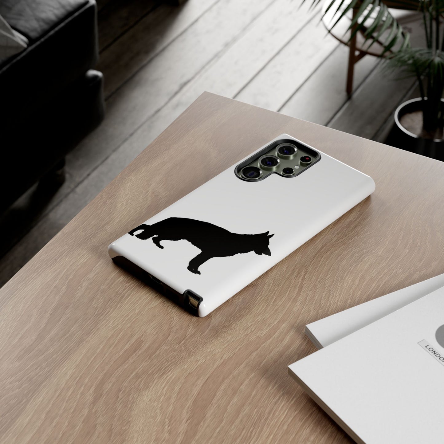 German Shepherd Silhouette Samsung Case