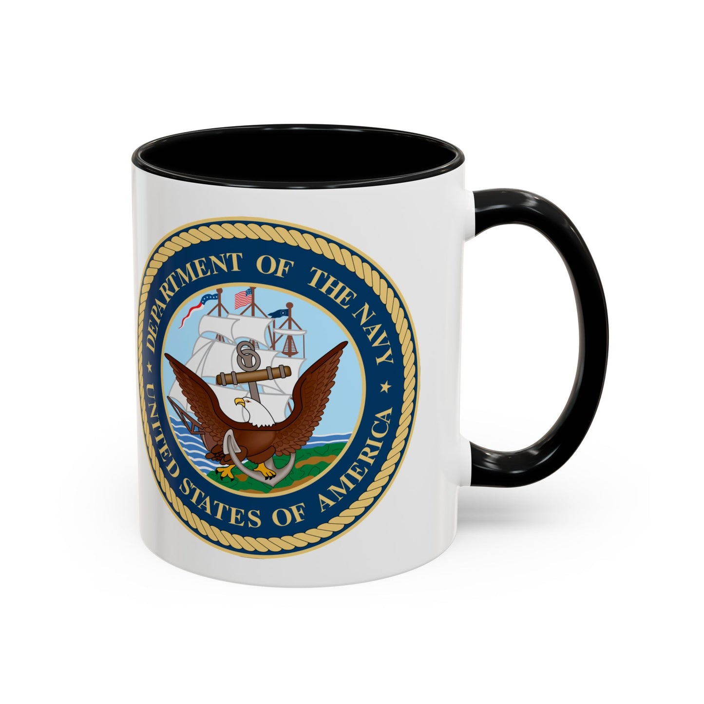 US Navy 2-Tone Coffee Mug