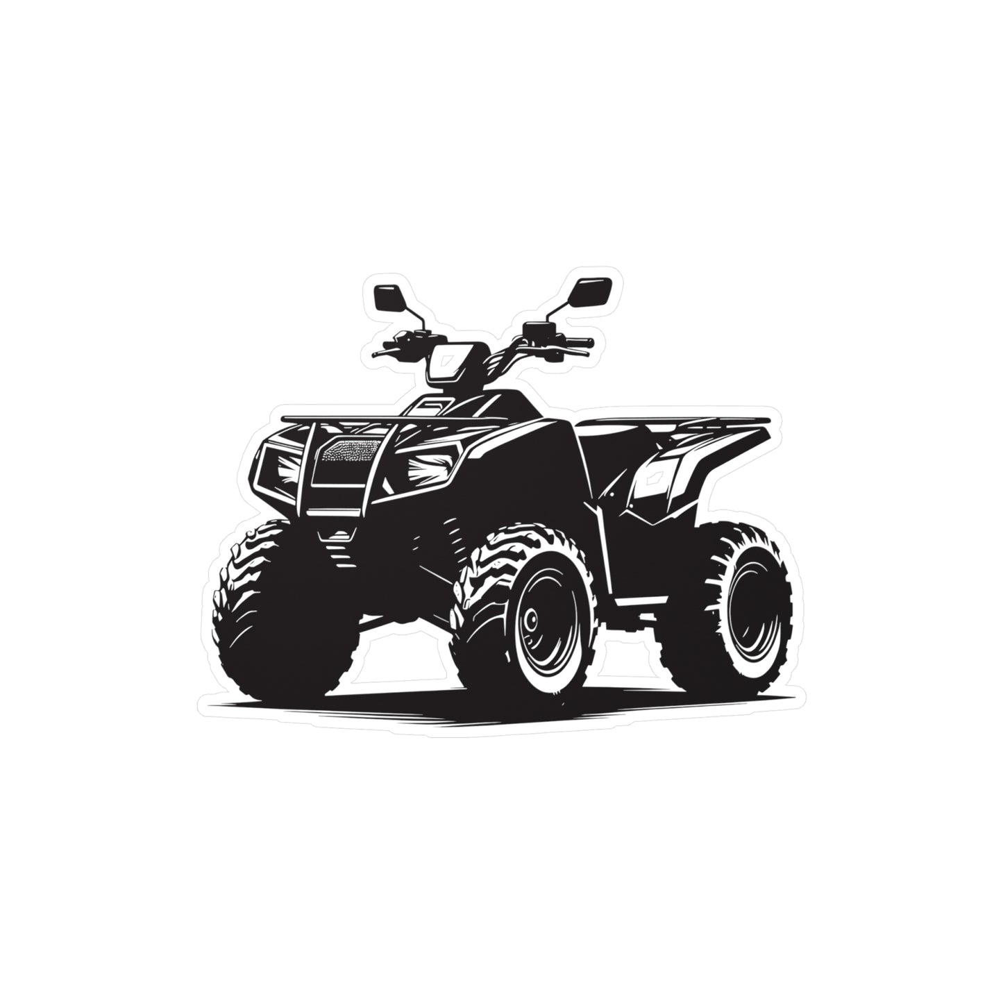 Off The Beaten Path Quad Vinyl Decal