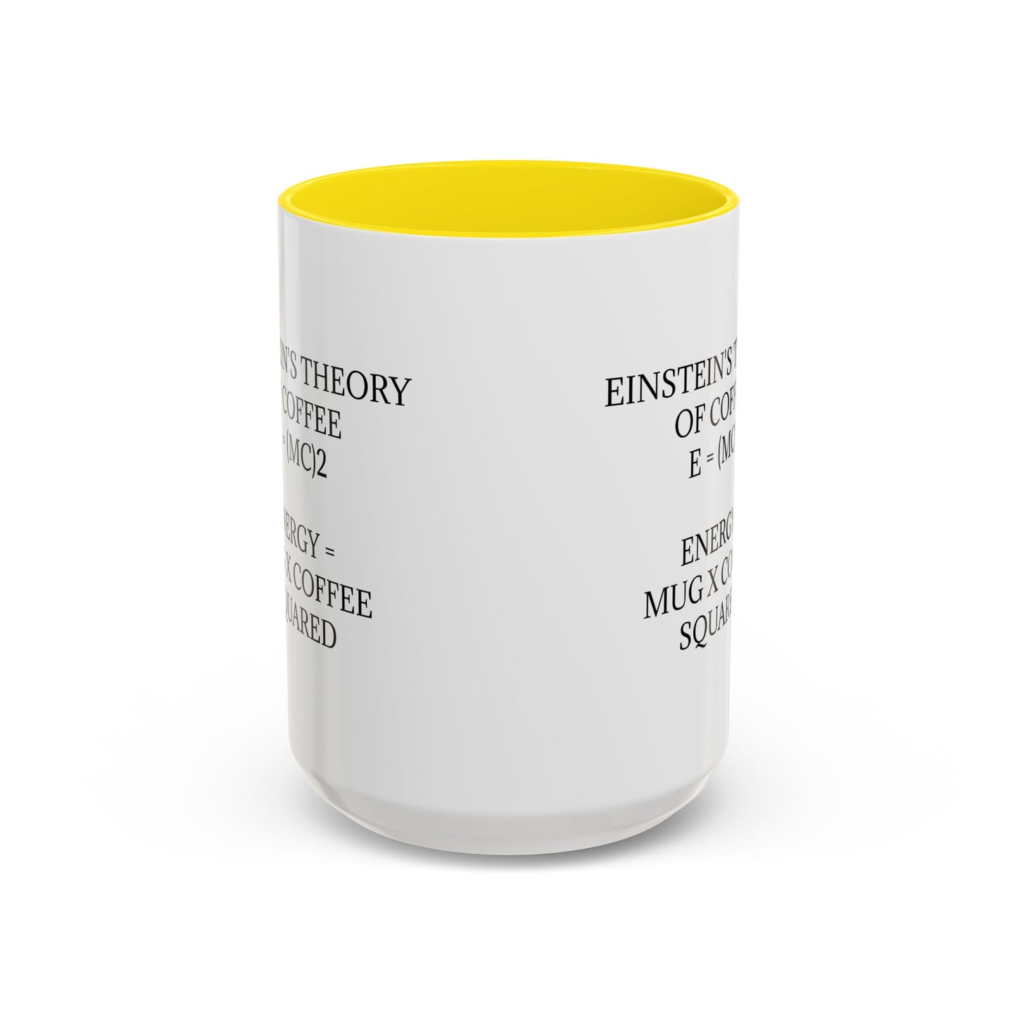 Einstein's Theory Of Coffee 2-Tone Coffee Mug