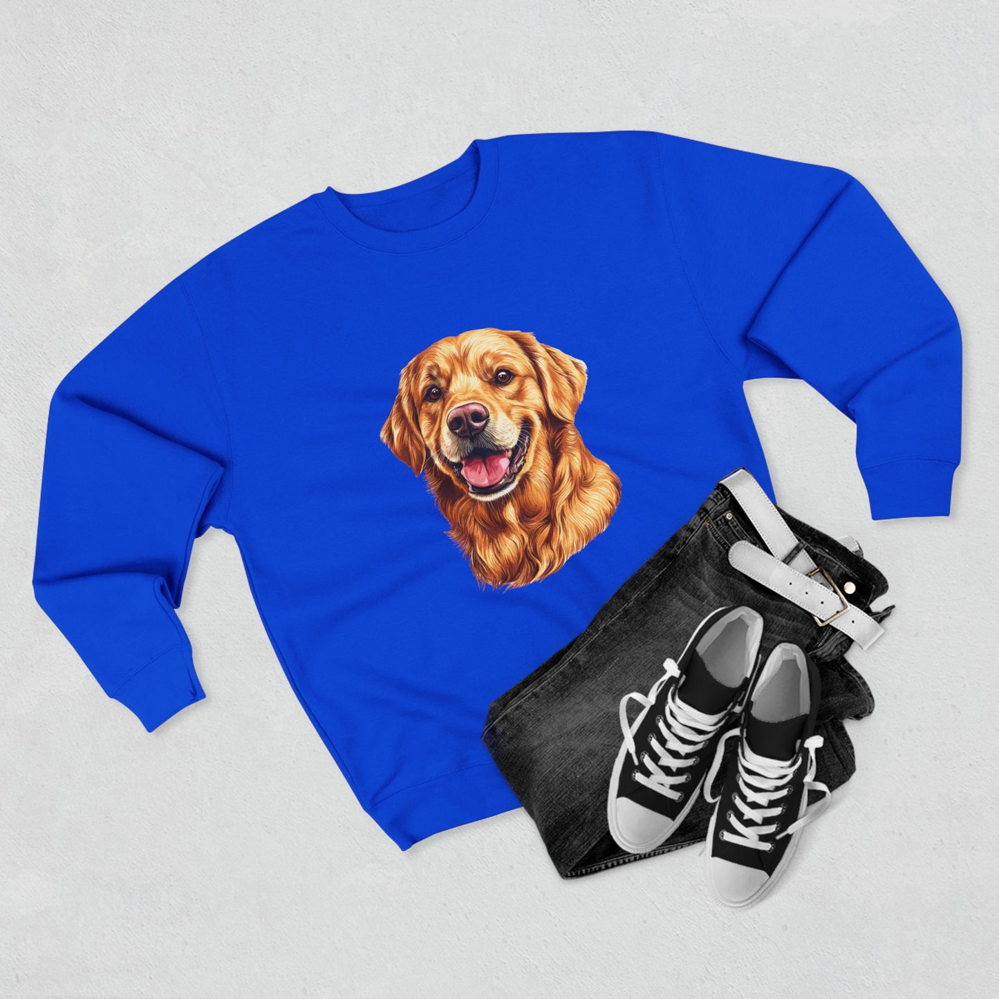 Golden Head Unisex Crewneck Sweatshirt
