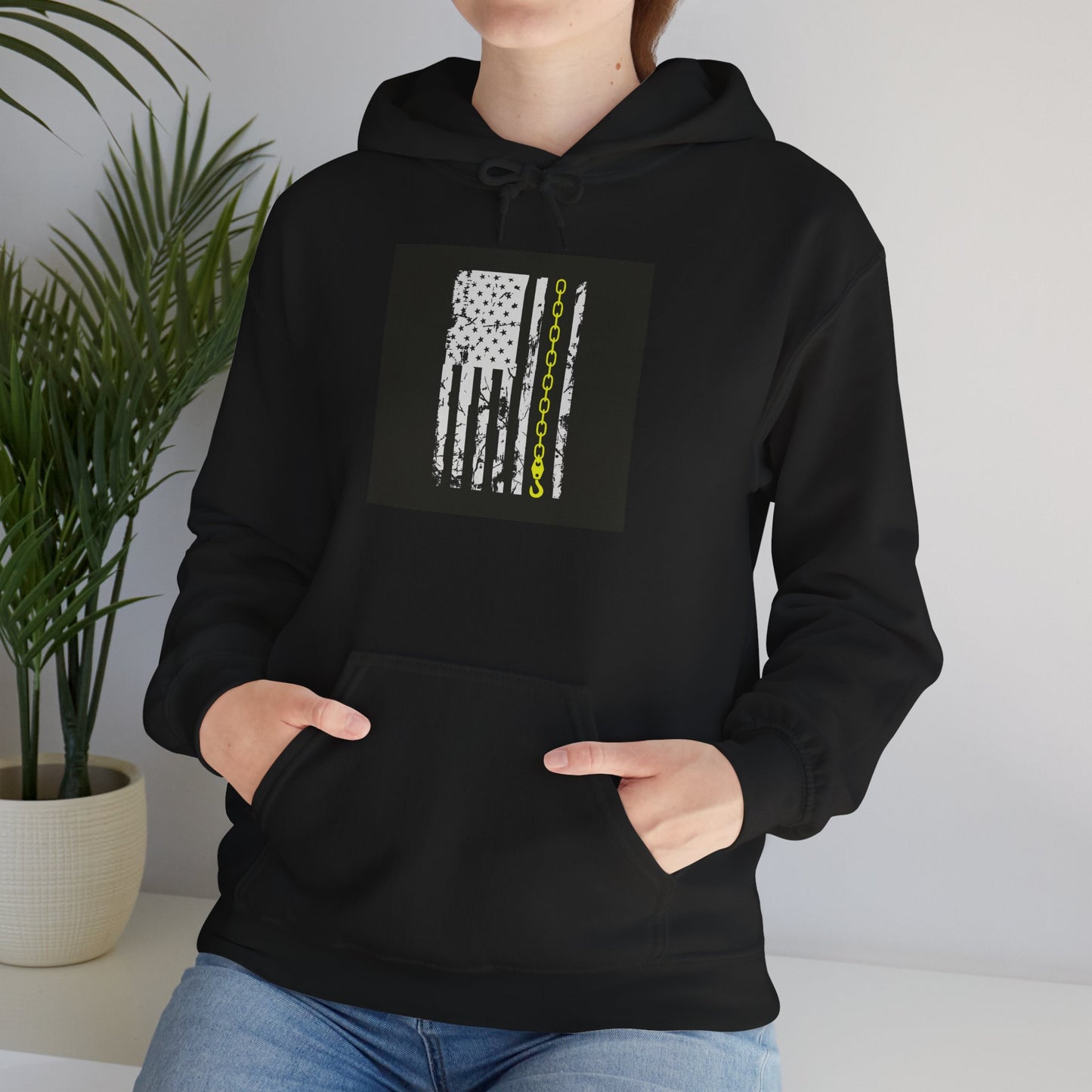 Thin Yellow Line Unisex Hoodie