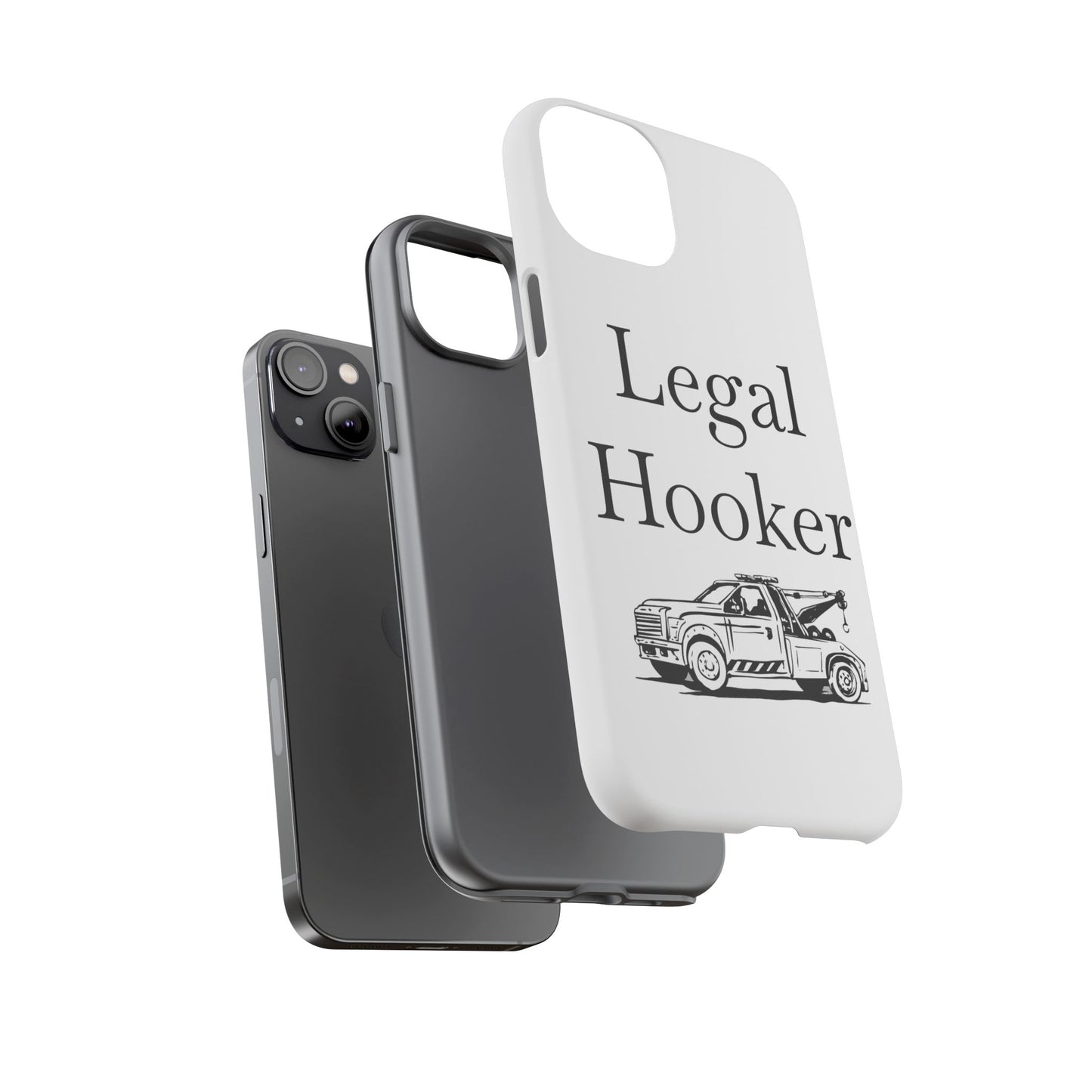 Legal H**ker Wheel Lift Tow Truck iPhone Case