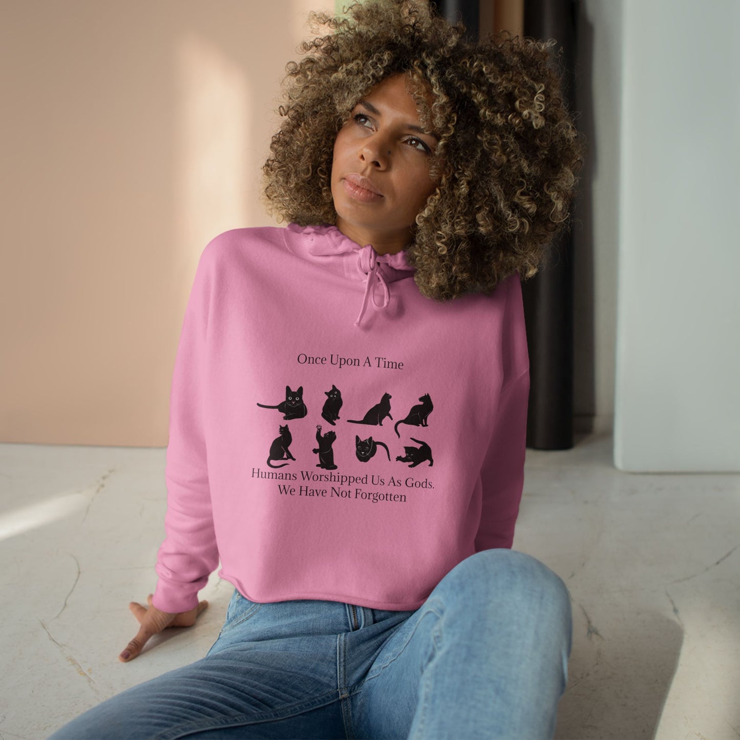 Once Upon A Time Women's Crop Hoodie