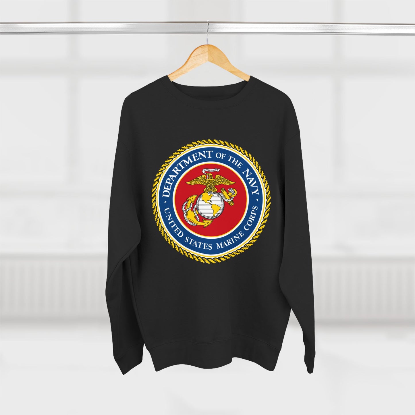 US Marine Corps Unisex Crewneck Sweatshirt