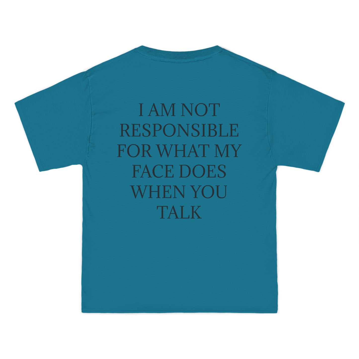 When You Talk Men's Short-Sleeve Crewneck Tee