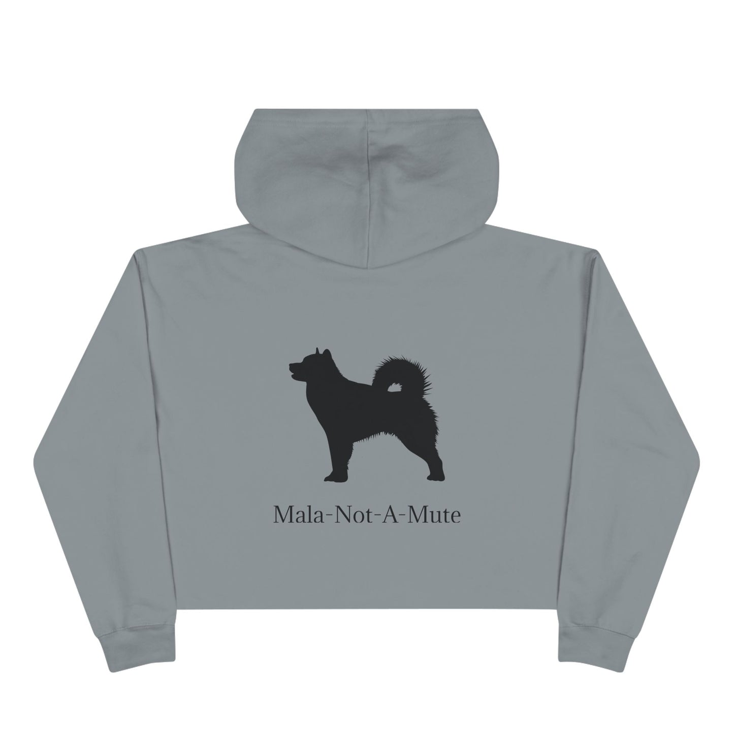 Mala-Not-A-Mute Women's Crop Hoodie