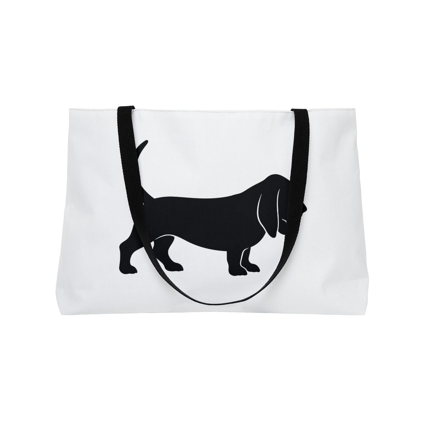 Basset Hound Silhouette Weekender Tote Bag