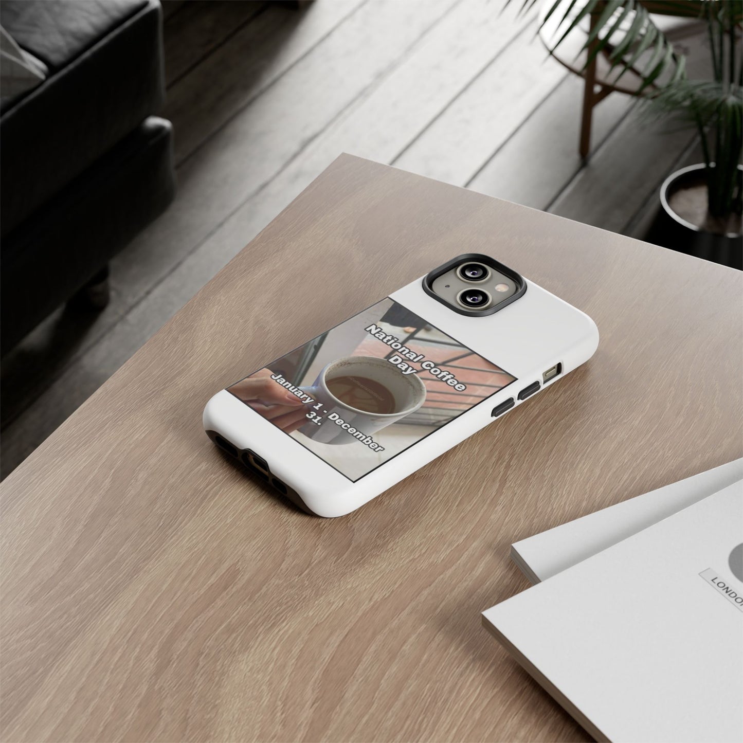 National Coffee Day iPhone Case