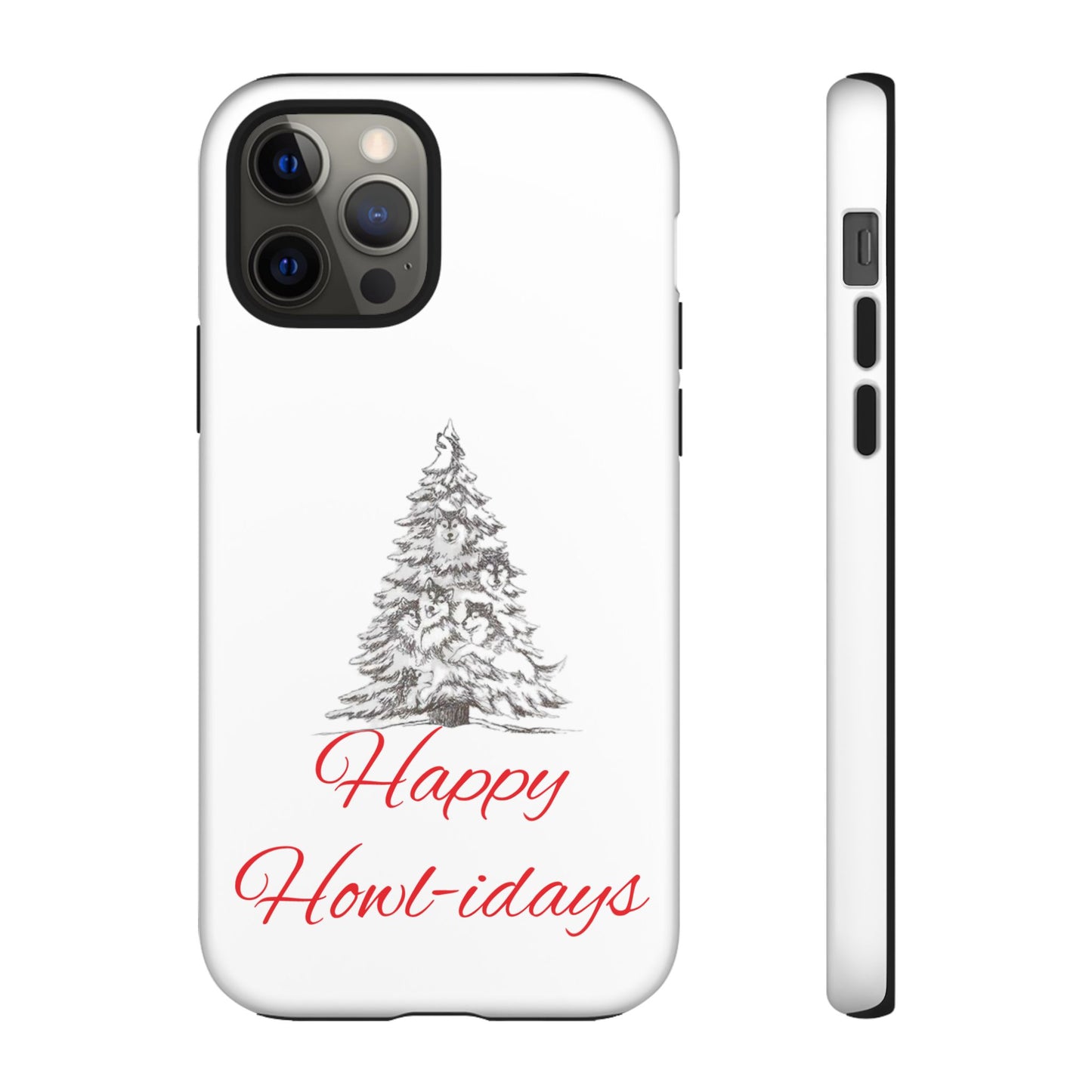 Happy Howl-idays iPhone Case