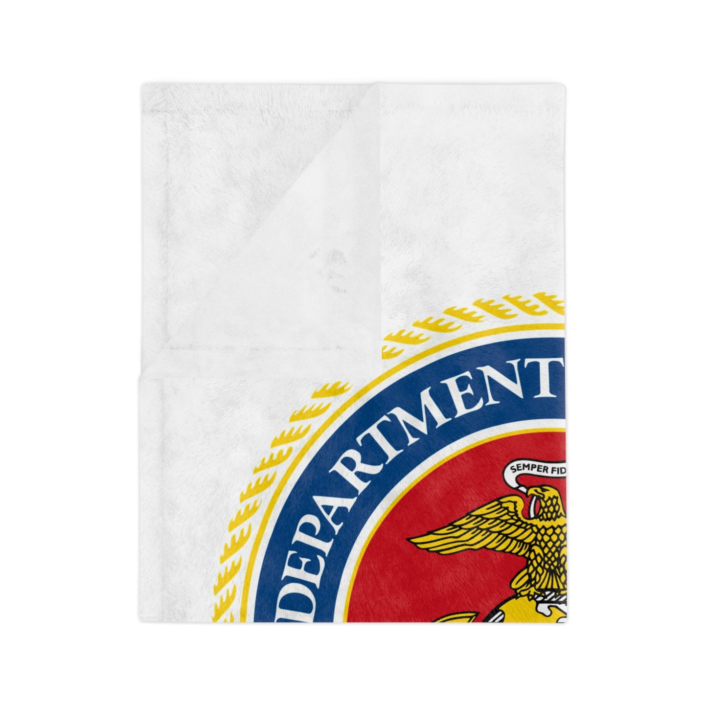 US Marine Corps Velveteen Microfiber Blanket