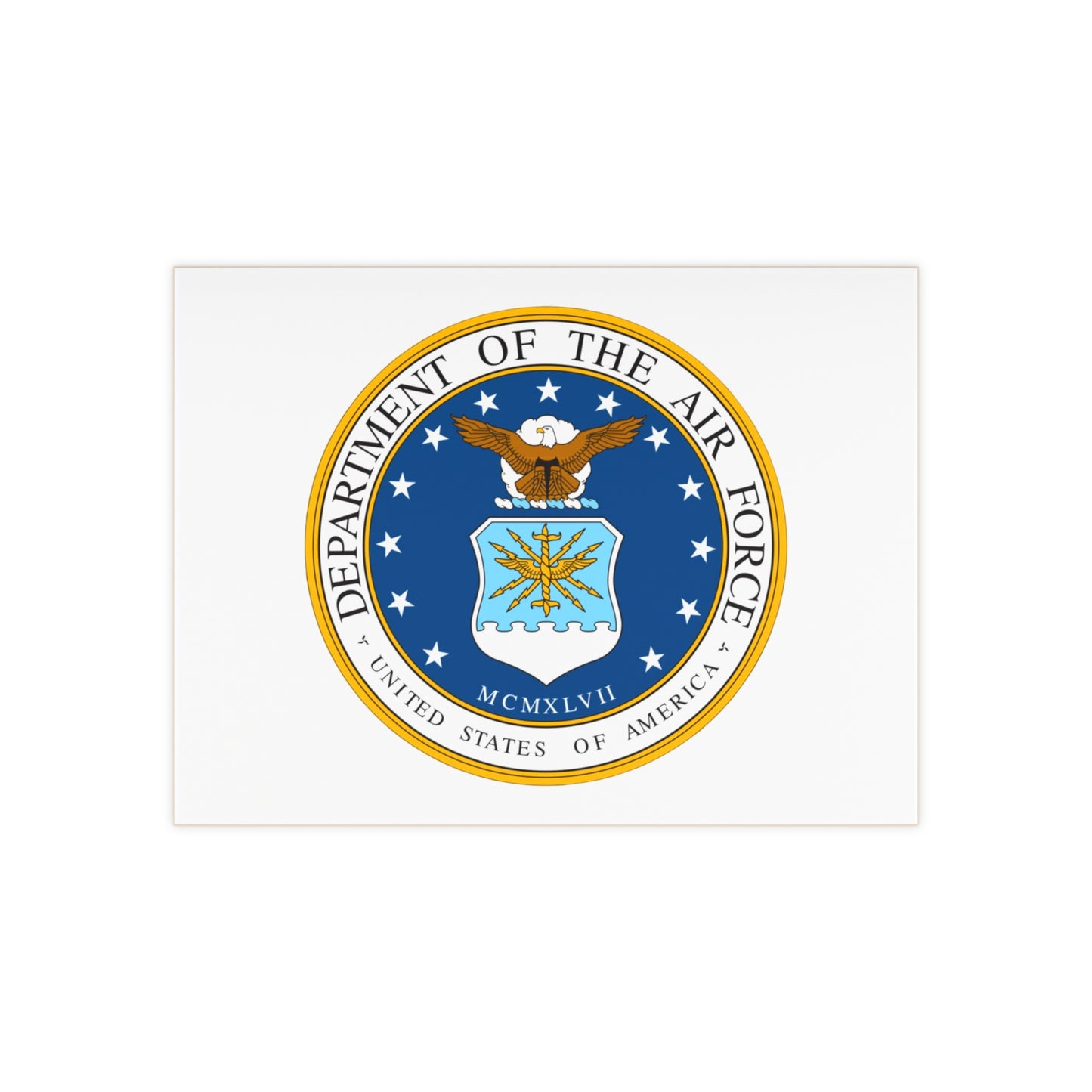 US Air Force Ceramic Photo Tile