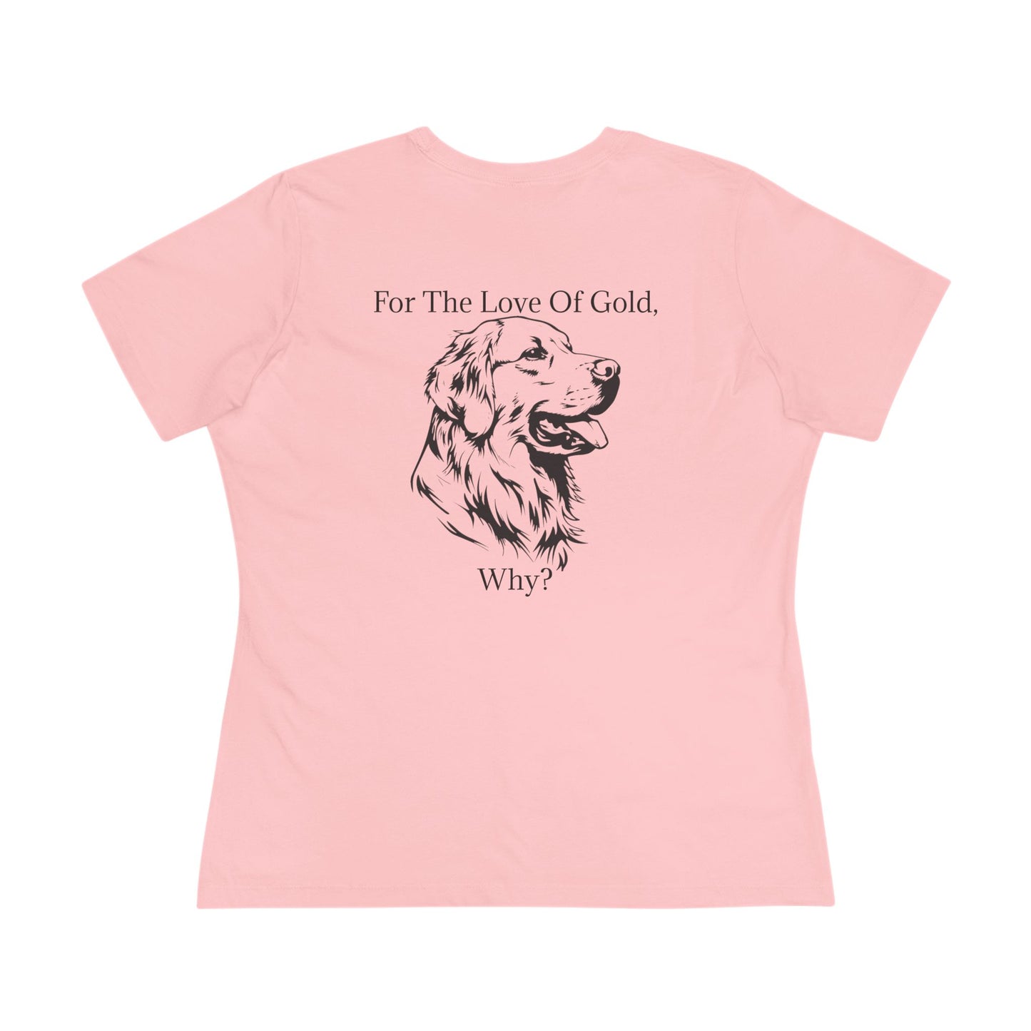 For The Love Of Gold Women's Short Sleeve Crewneck Tee