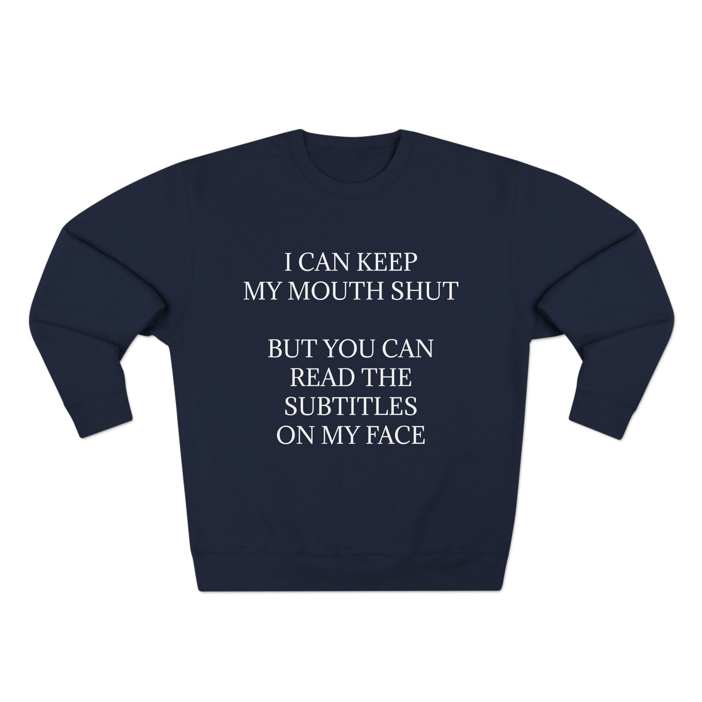Subtitles Unisex Crewneck Sweatshirt