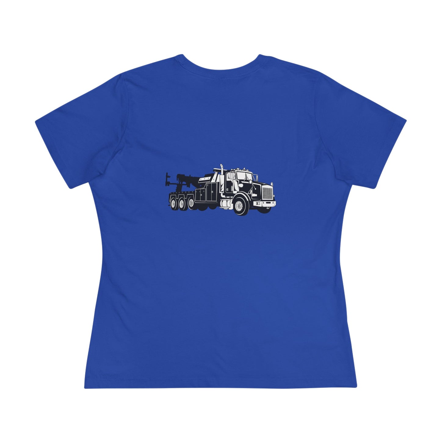 Heavy Tow Truck Women's Short Sleeve Crewneck Tee