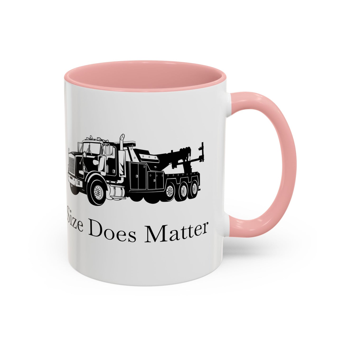 Size Does Matter 2-Tone Coffee Mug