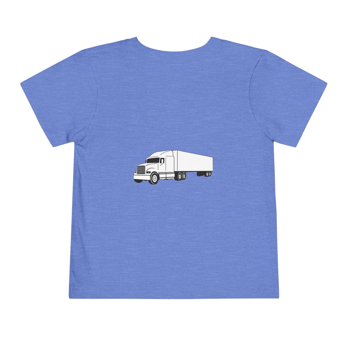 Semi Truck Toddler Unisex Short Sleeve Crewneck Tee