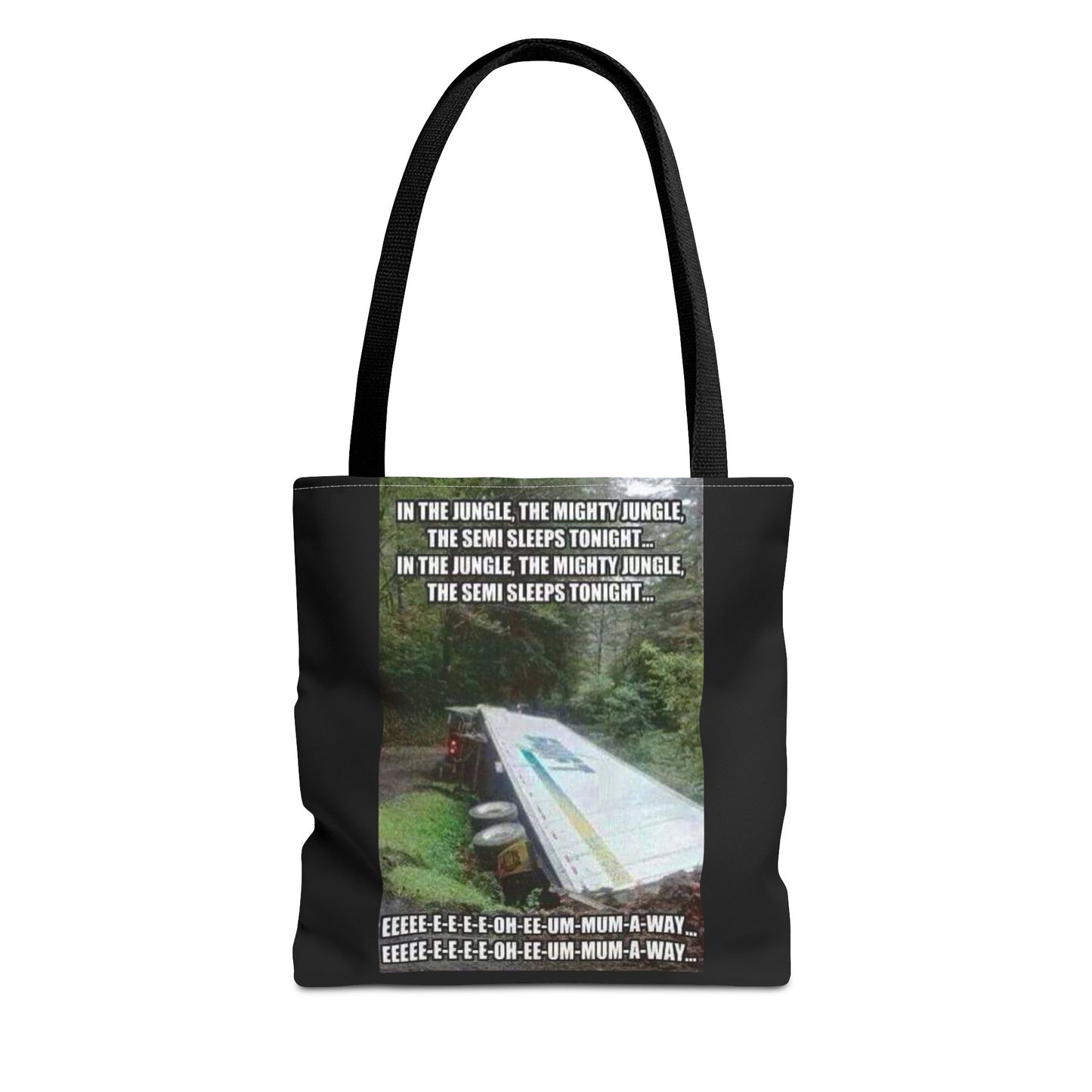 Semi Sleeps Tote Bag