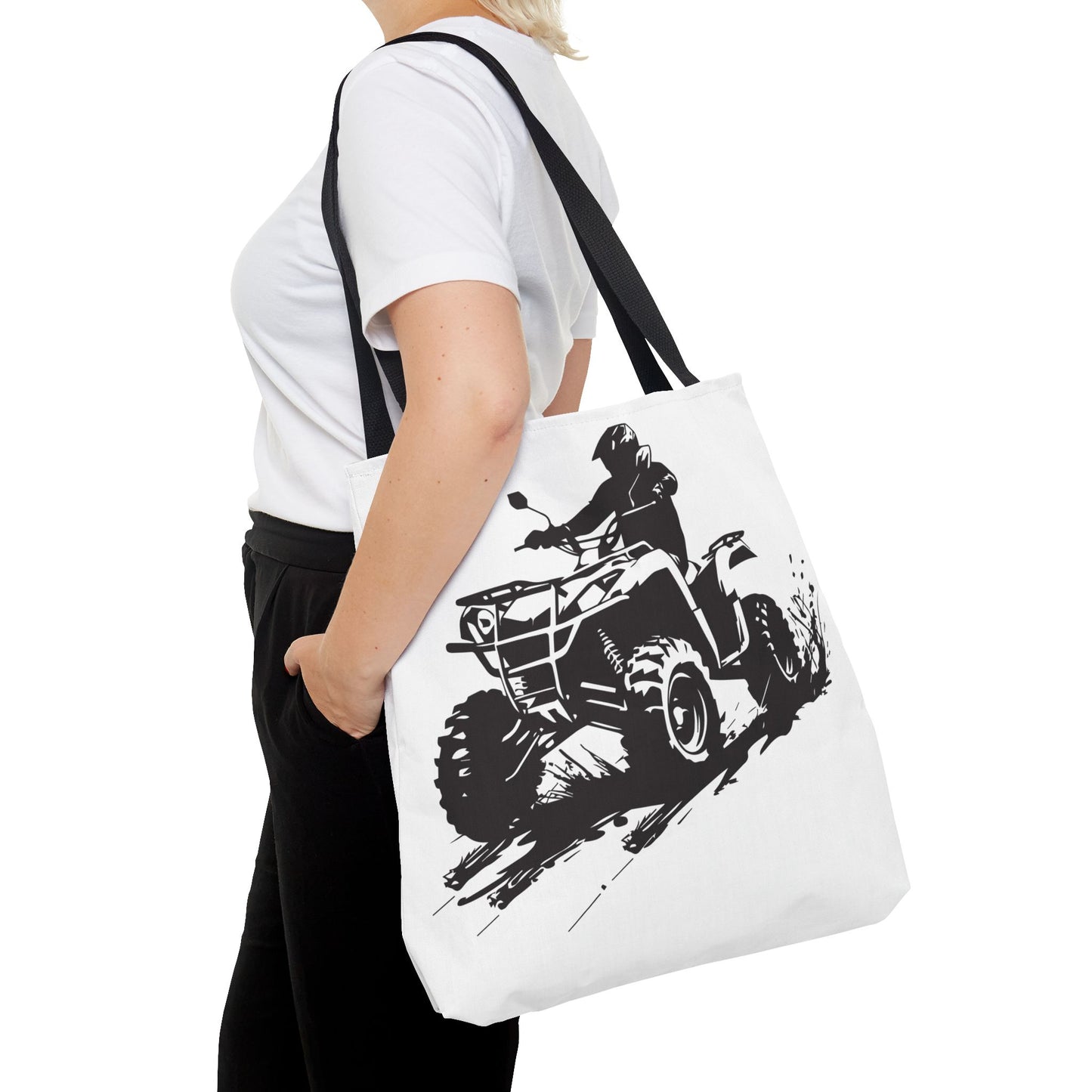 Slingin' Mud Quad Tote Bag