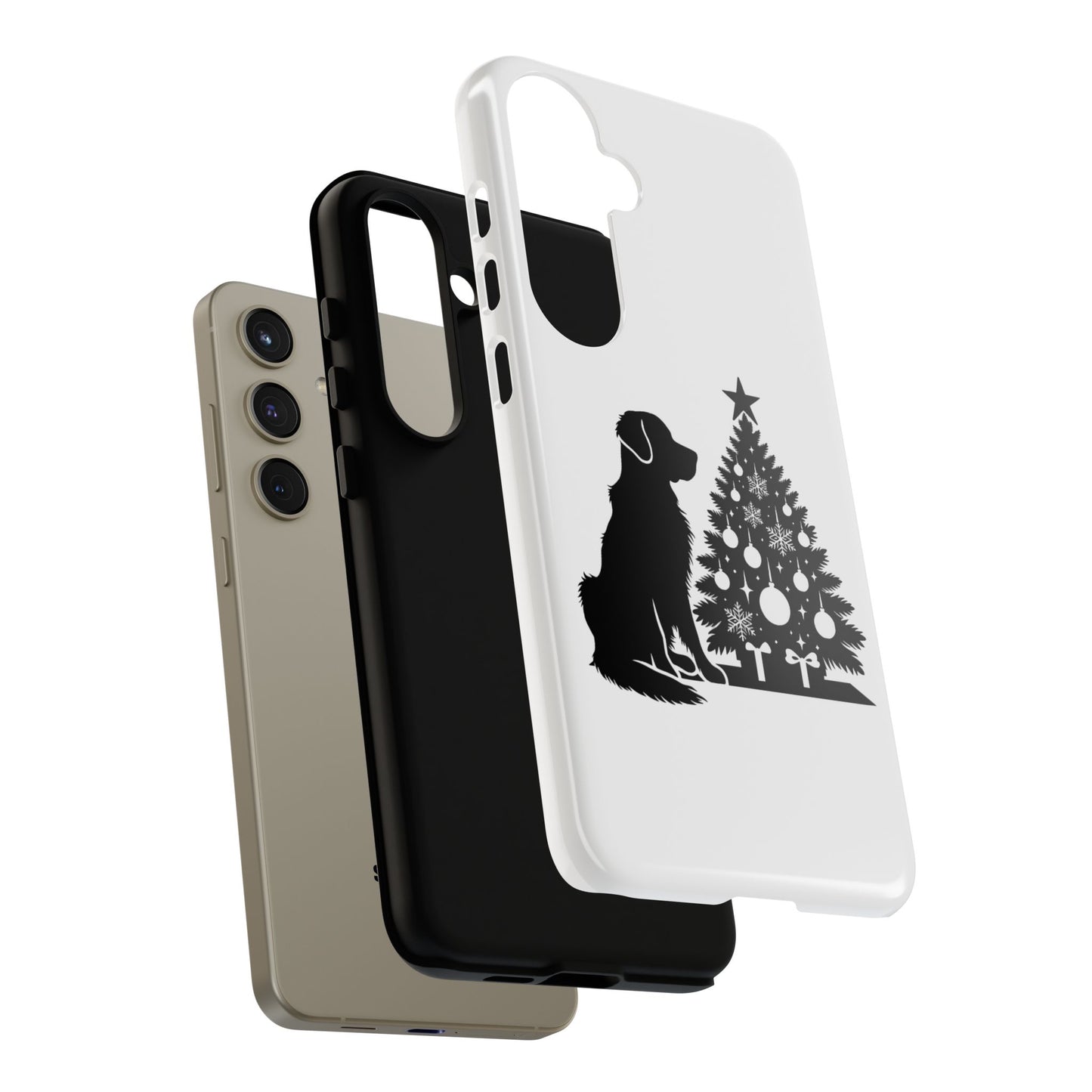 Golden Christmas Tree Samsung Case