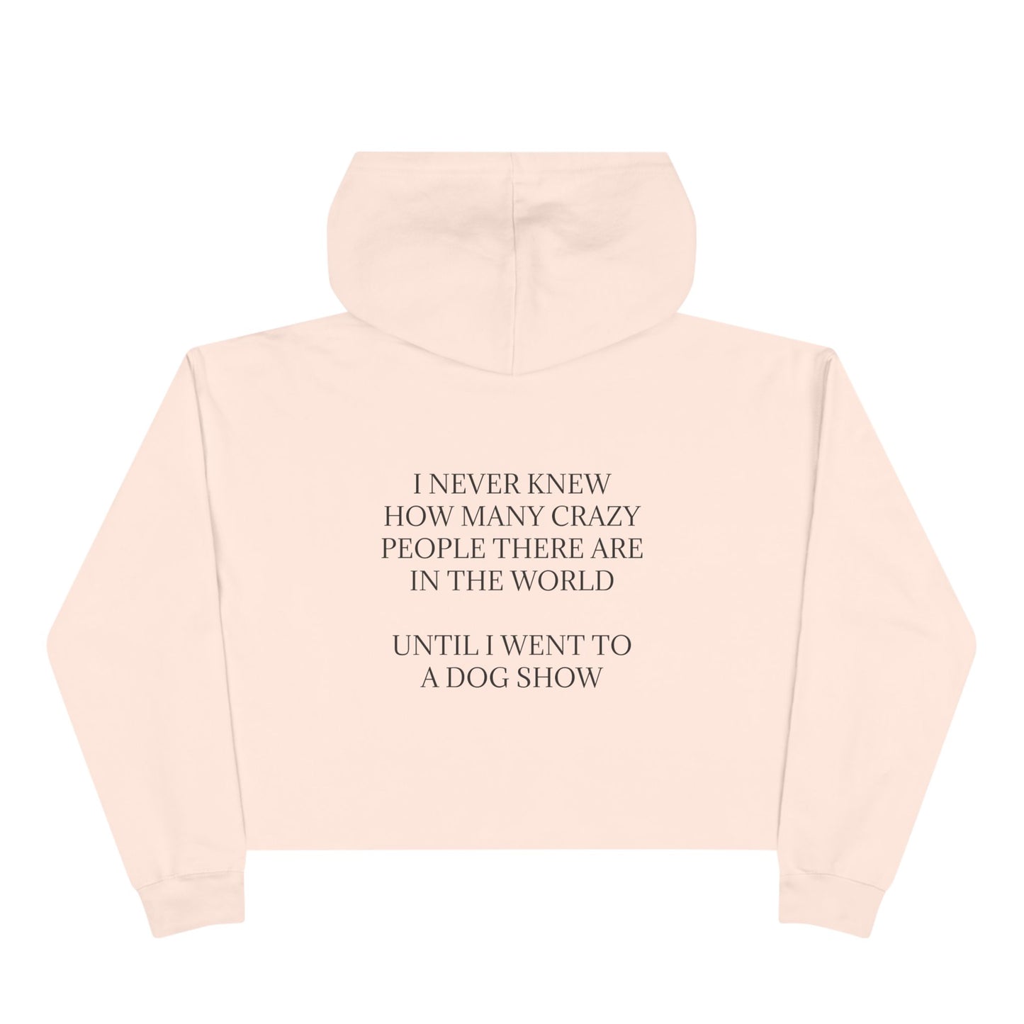 Never Knew Women's Crop Hoodie